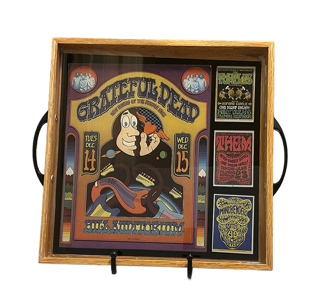 Grateful Dead Concert Poster Tray