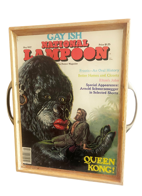 National Lampoon Magazine Tray