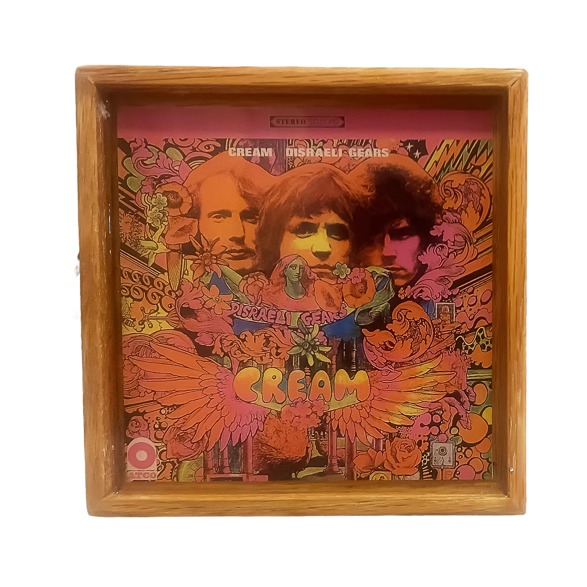 Cream Rock n Roll Tray