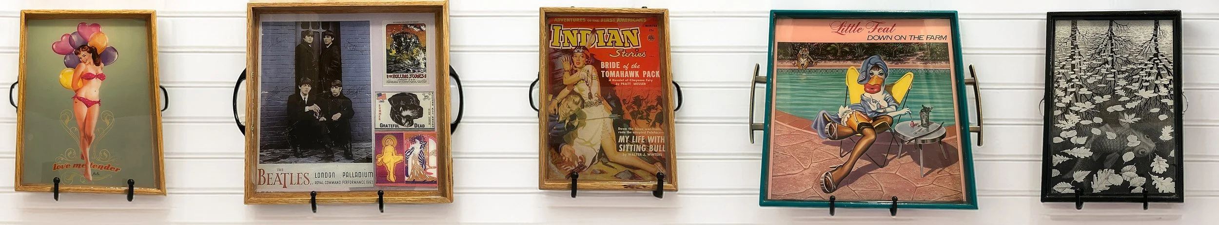 Samples of trays