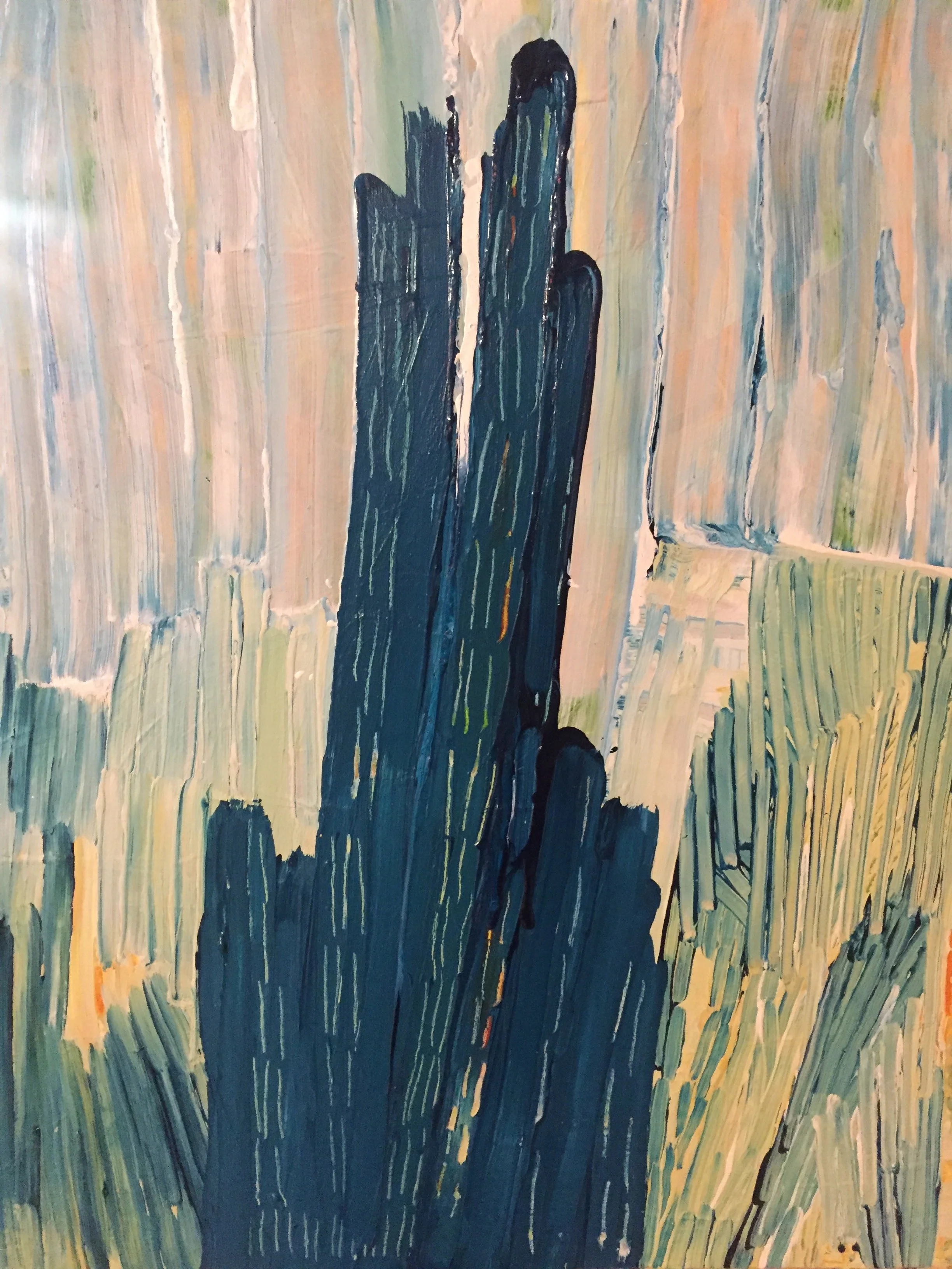 build, acrylic on canvas, 2ft x 3ft