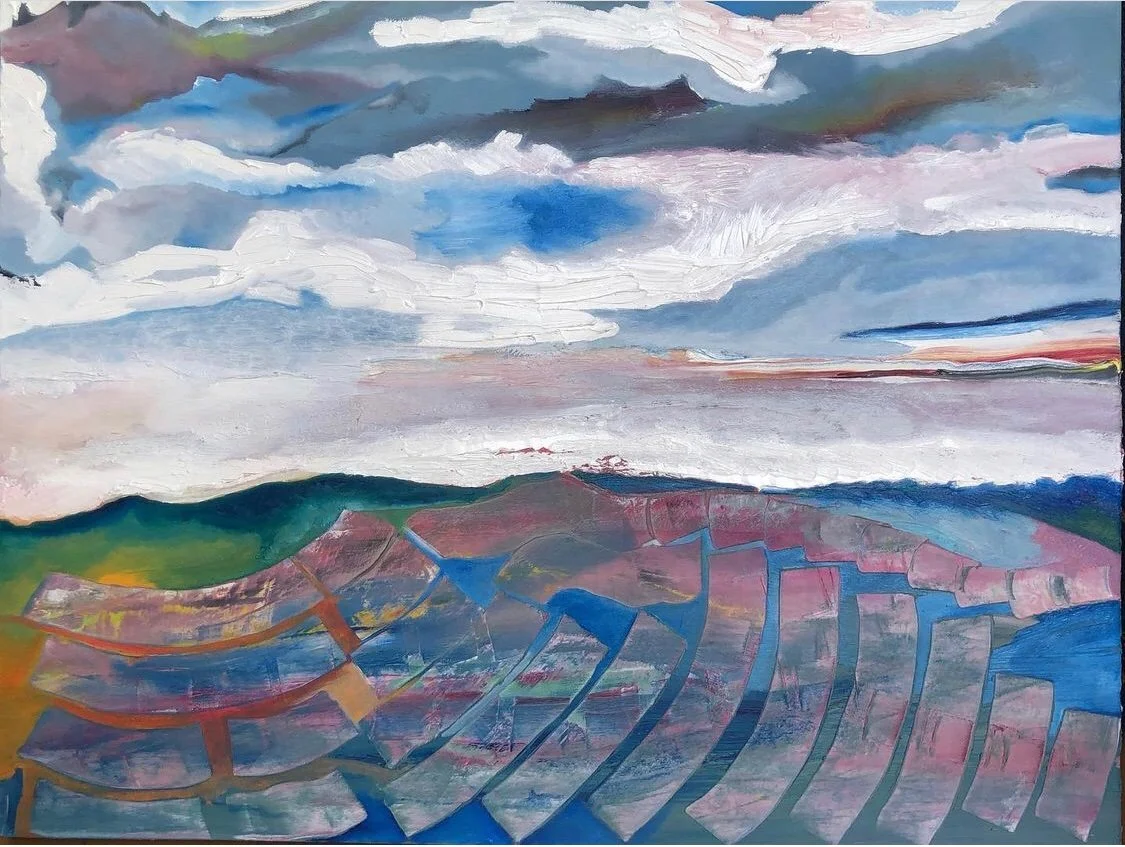 collecting joy, oil on canvas, 2019 (commission)