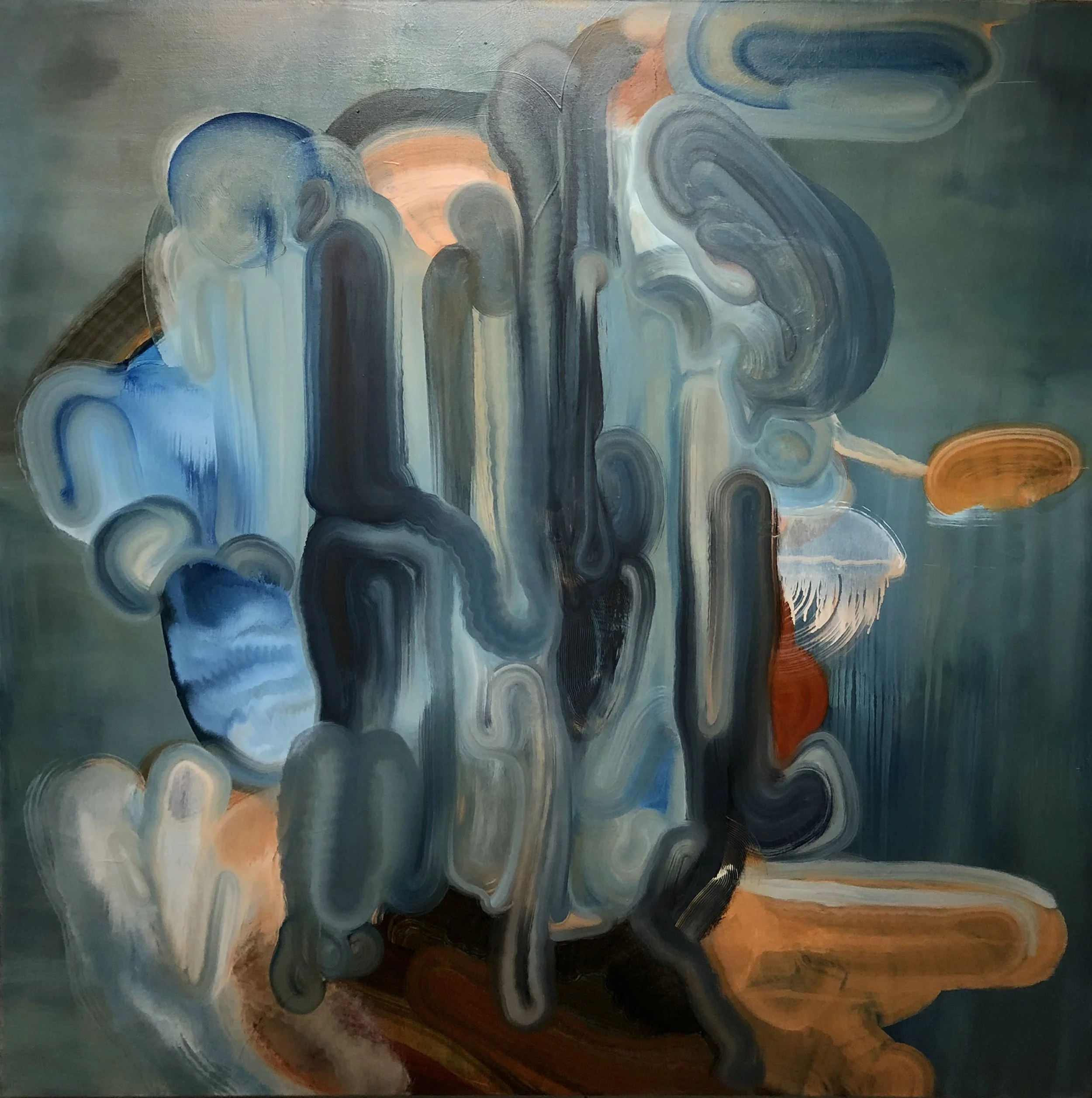 “Prolific Oddity” | 
Oil on canvas | 
54” x 54”