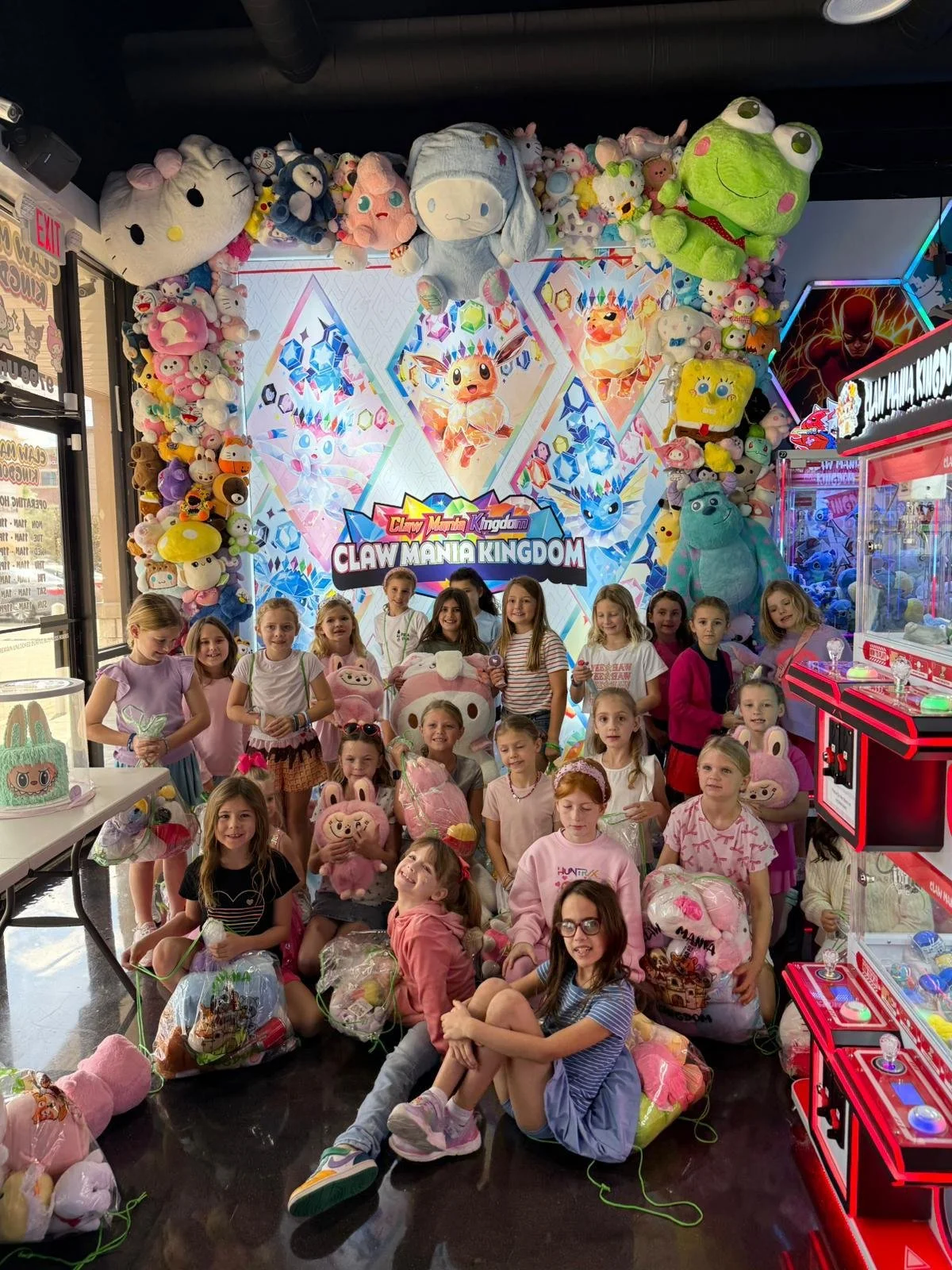 Birthday party at Claw Mania Kingdom Carrollton