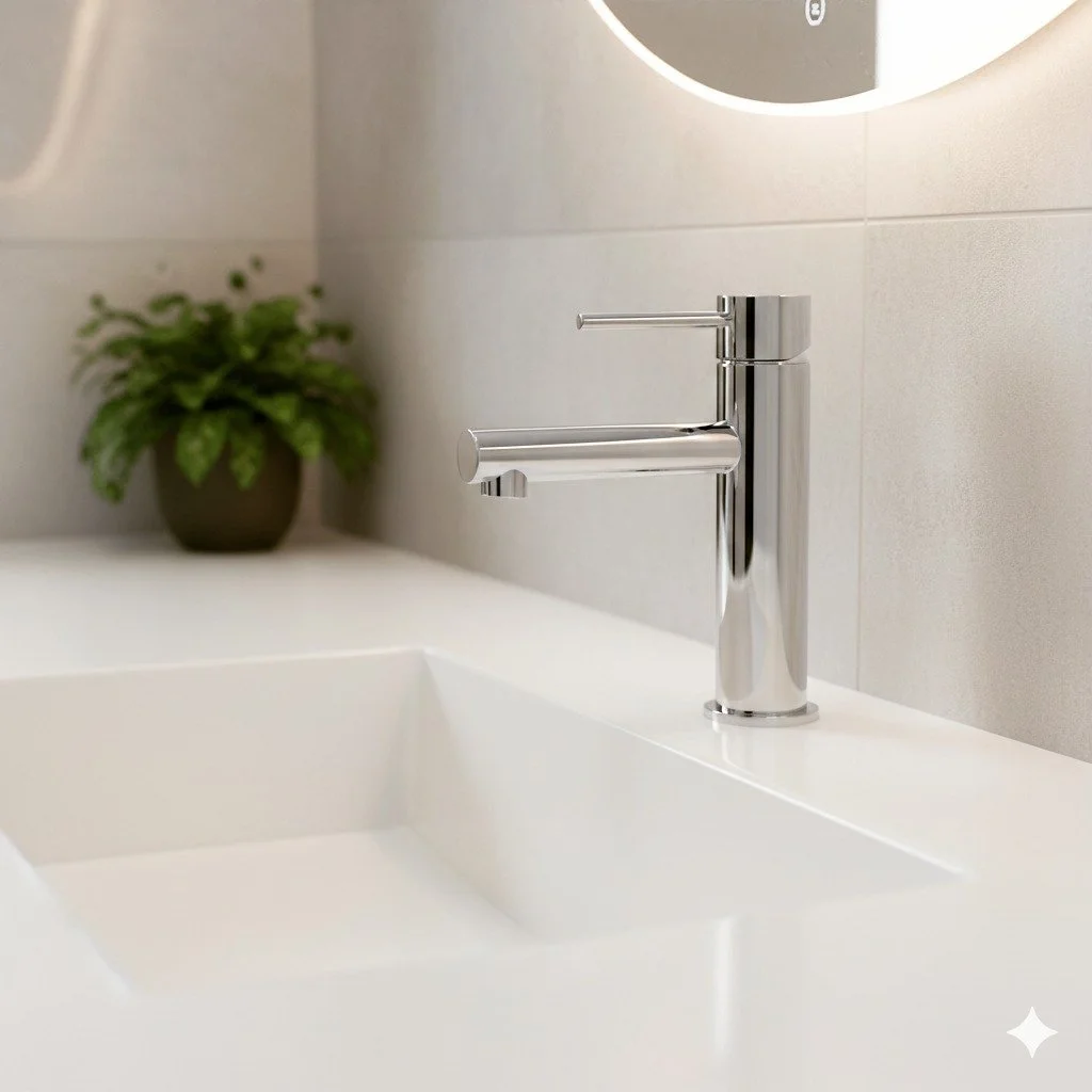 The Lucito Straight Spout Basin Mixer in Chrome finish provides a luxury feel to your bathroom.

#lucitotapware
#australianbathrooms
#bathrooms
#bathroomrenovations

Check out the range of Lucito Tapware on our website