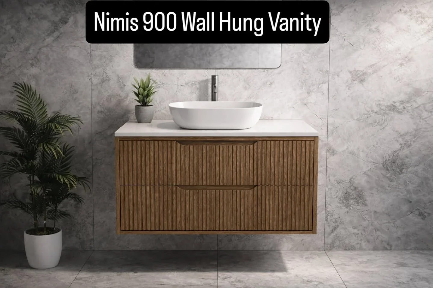 Check out the Nimis 900 Wall Hung Vanity, now on sale. Check out our bio for the link