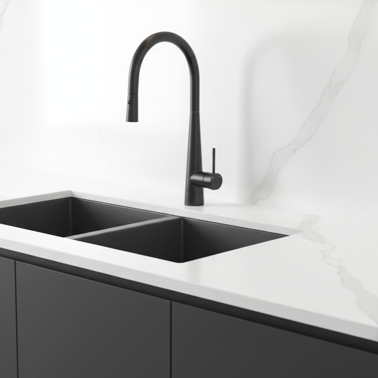 Arraso+Gooseneck+Pull+Out+SInk+Mixer+In+Black+On+A+White+Kitchen+Scene+Bathroom+Deals.png