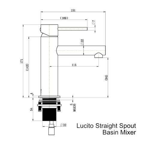 Lucito Straight Spout Basin Mixer Dimensions.png