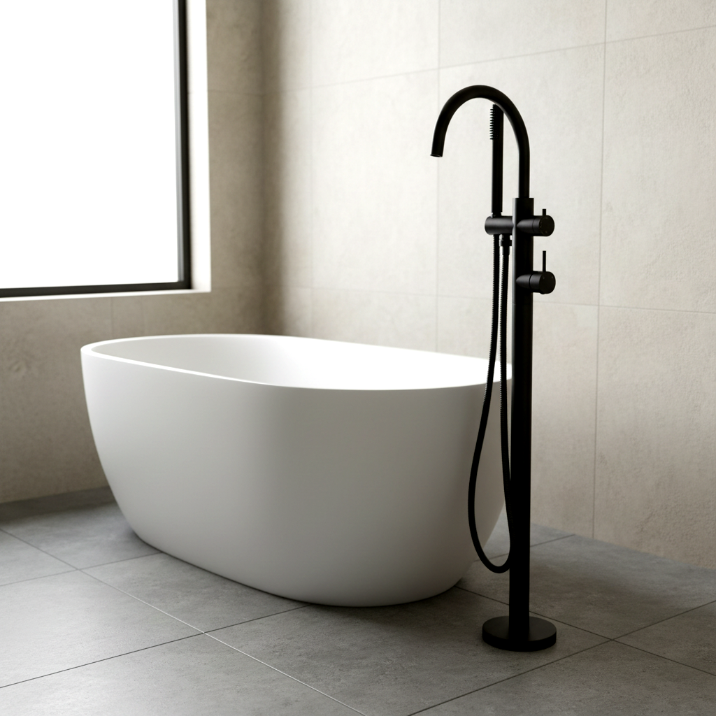 Lucito Bath Filler Black In Bathroom.png