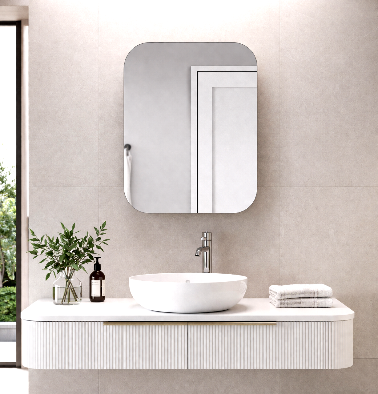 Tarnos 600 Mirror Cabinet In Satin White Bathoom Deals.png