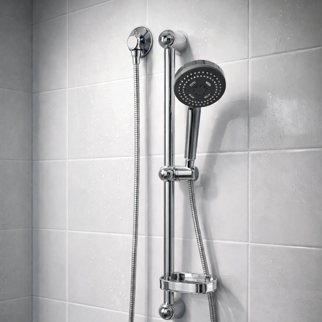 Catral Shower On Rail Chrome