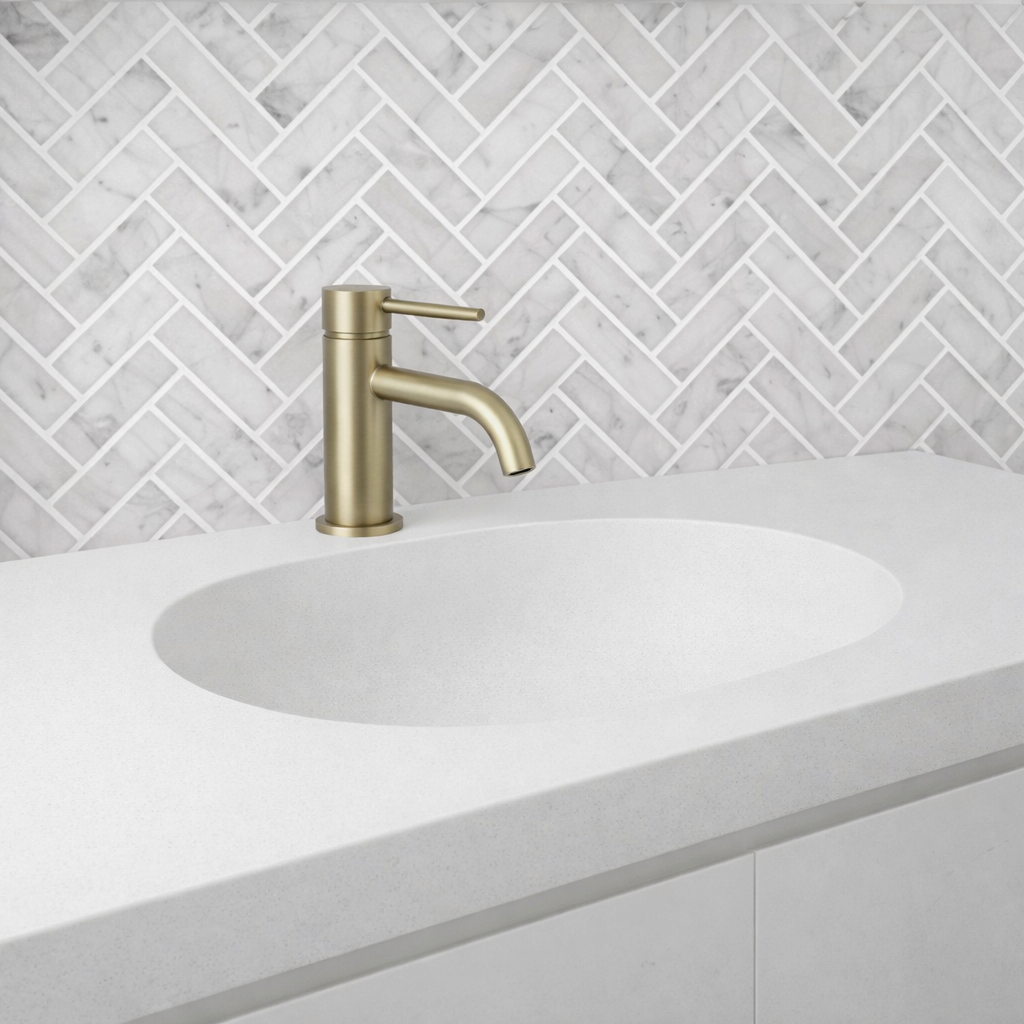 Lucito+Curved+Spout+Basin+Mixer+Brushed+Brass+on+Corian+Top.png