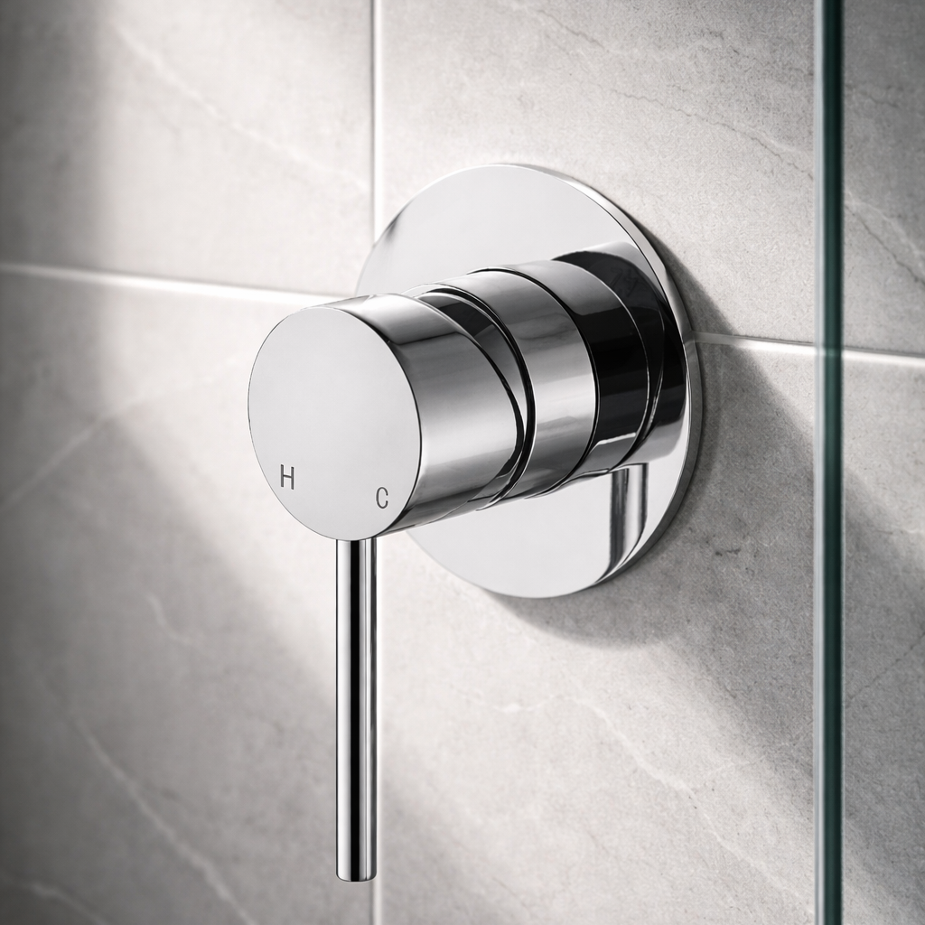 Lucito Wall Mixer Chrome