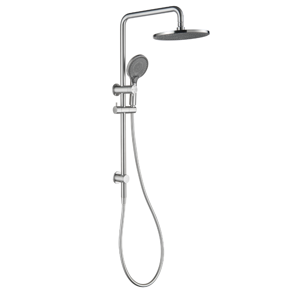 Lucito Twin Shower On Rail ABS 250mm Shower Head Brushed Stainless.png