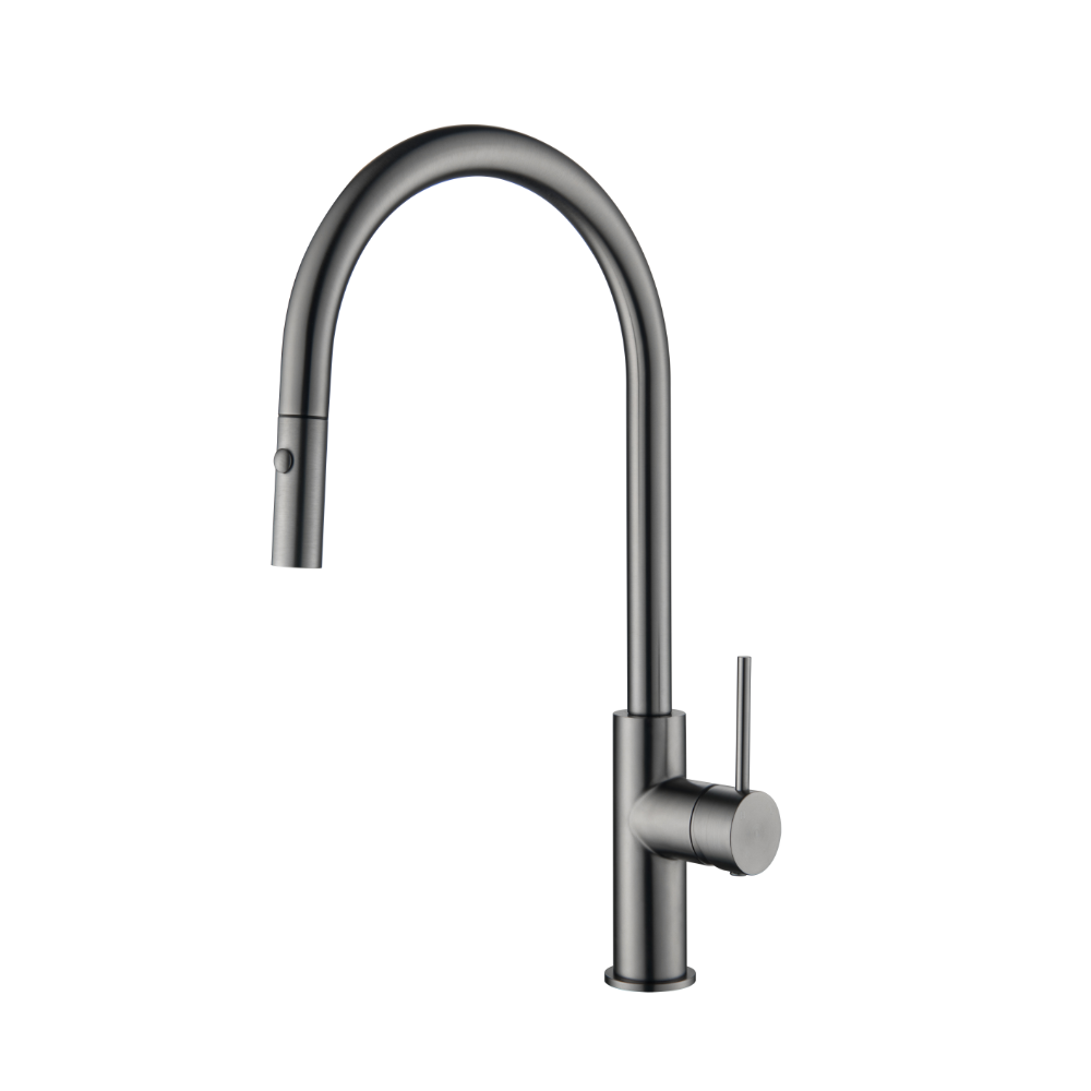 Lucito Gooseneck Pul Out Sink Mixer Gun Metal.png