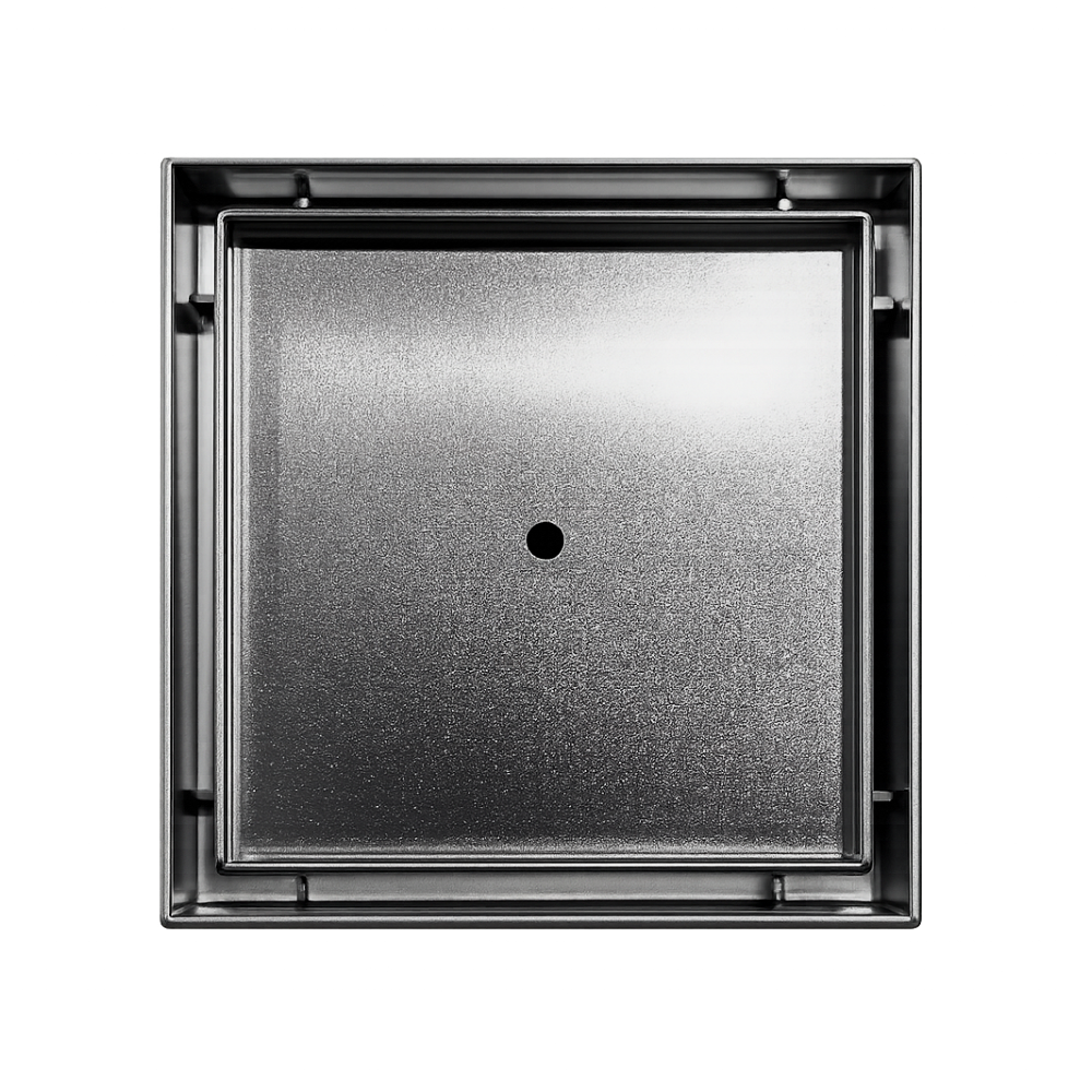 Neston Square Tile Insert Grate Stainless Steel Top View.png
