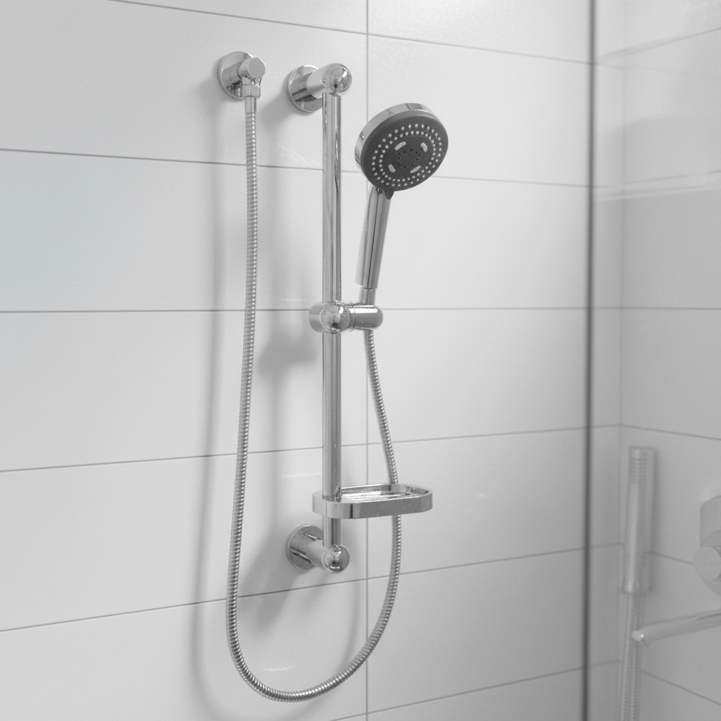 Catral Shower On Rail White Bathroom.png