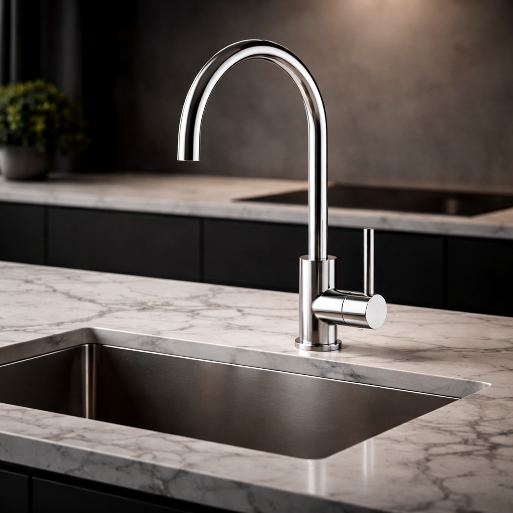Lucito+Gooseneck+Sink+Mixer+Chrome+on+a+Kitchen+Bench+Brisbane.png