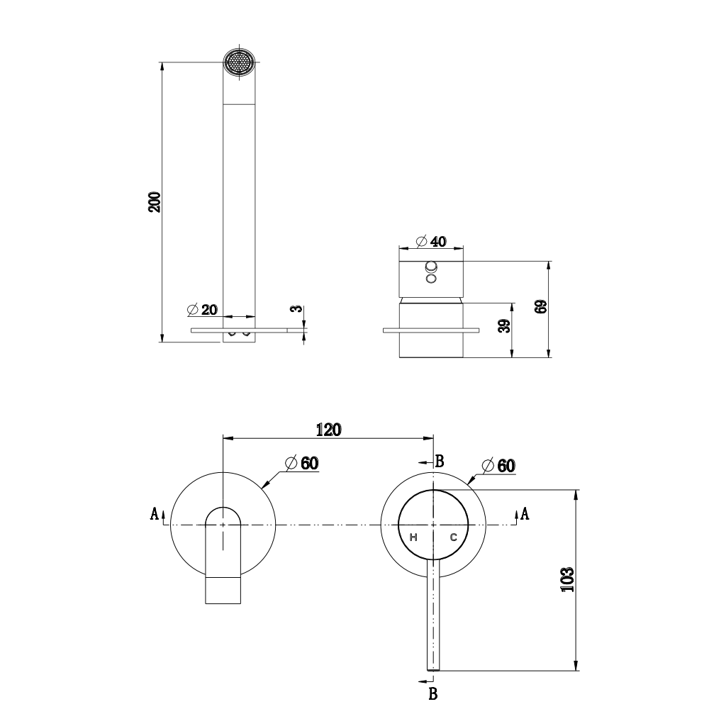 Lucito Wall Mixer and Spout Drawing.png (Copy) (Copy) (Copy)