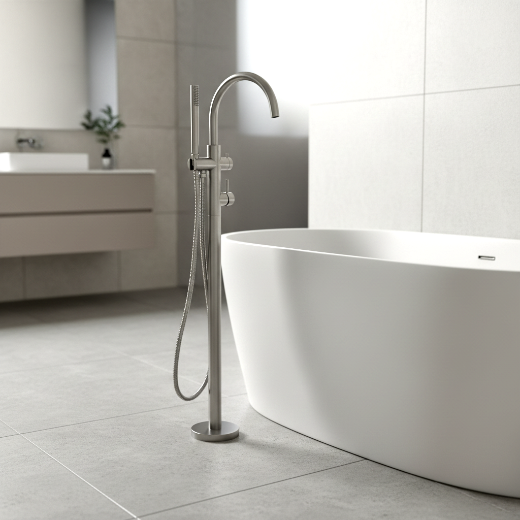 Lucito Freestanding Bath Filler In Brushed Nickel.png