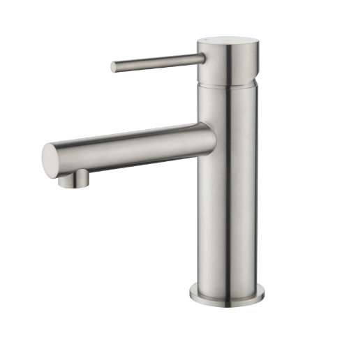 Lucito Straight Spout Basin Mixer Brushed Stainless.png