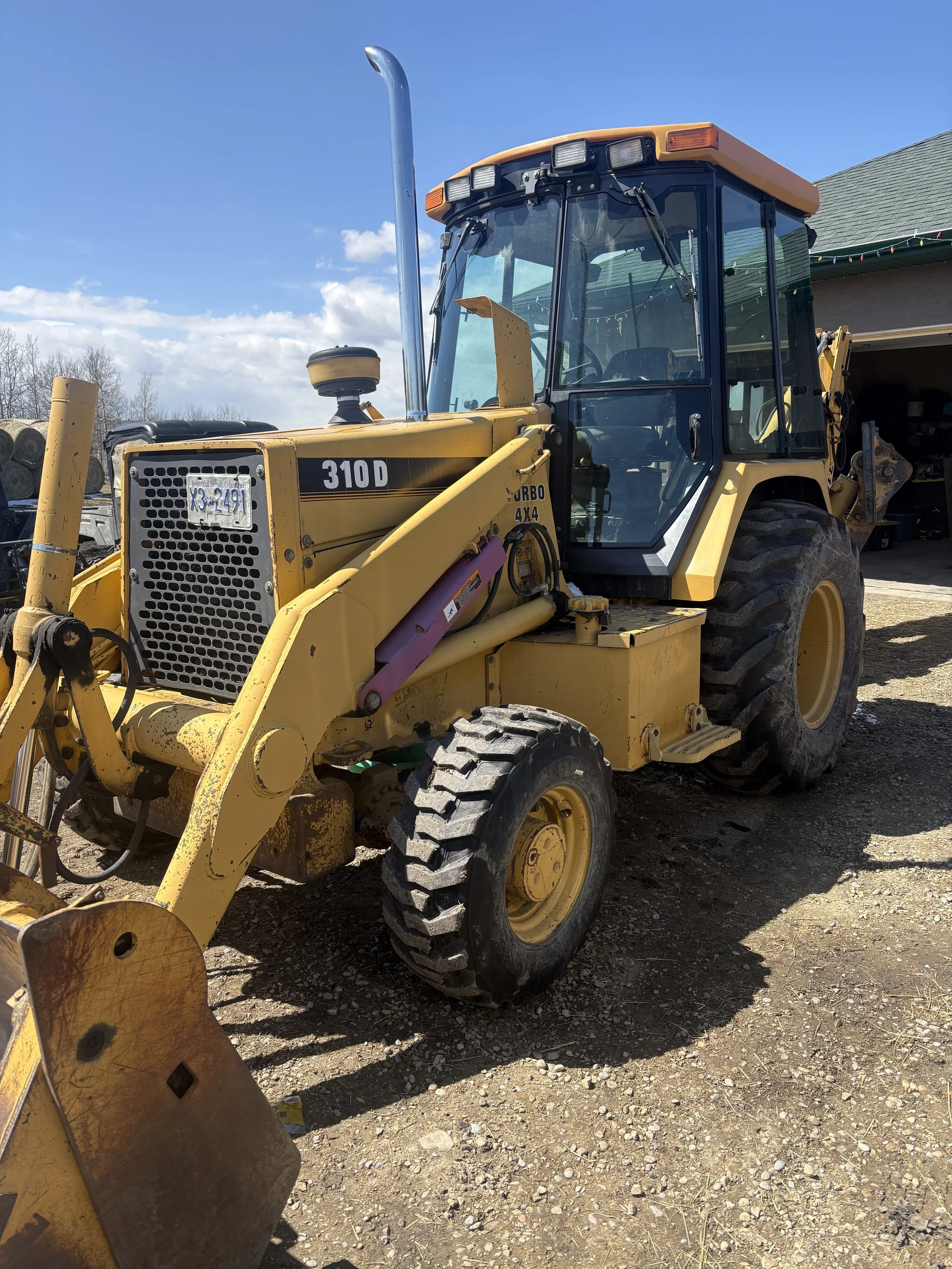 Happy customer after having their equipment taken care of and shown some care