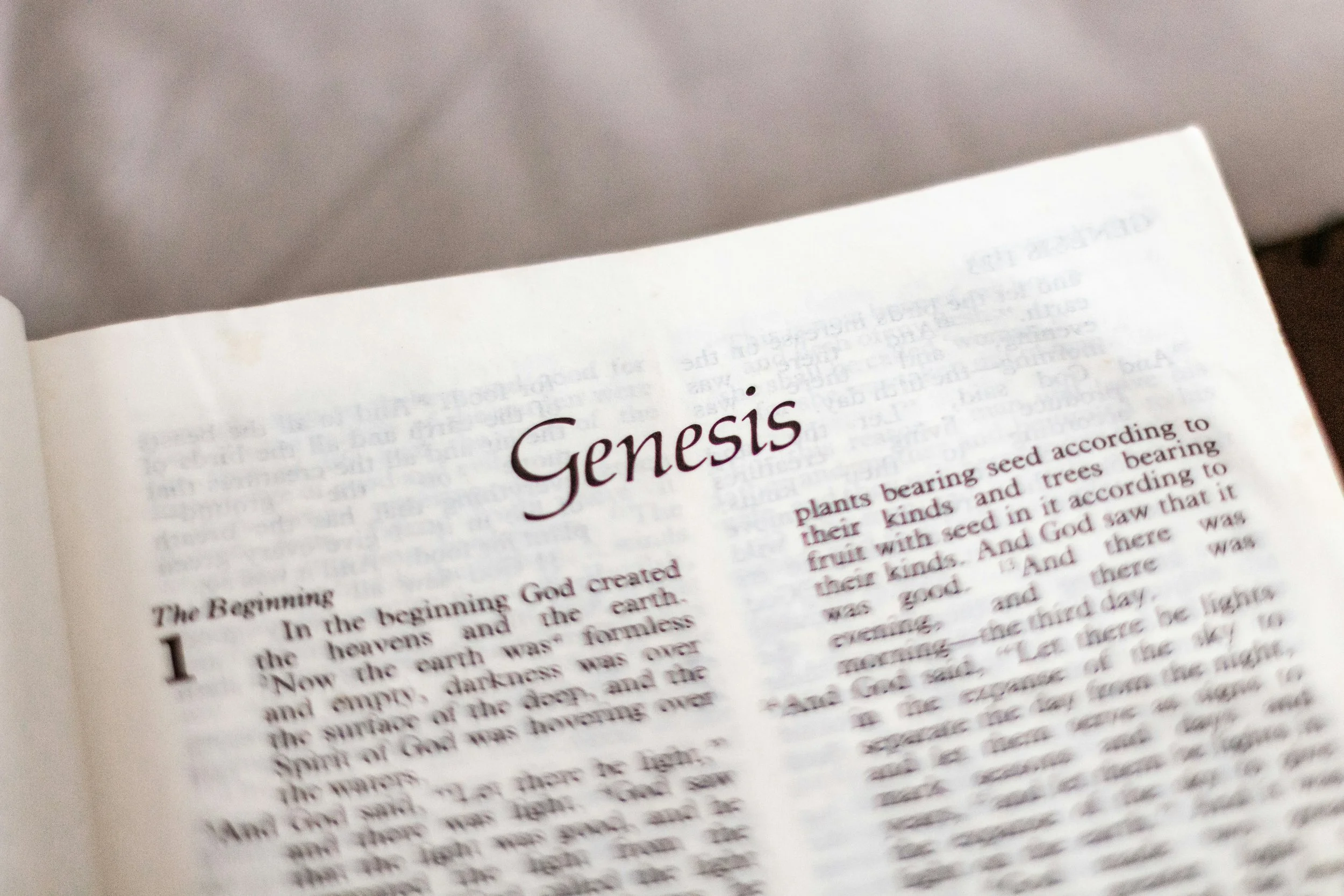 First page of Genesis