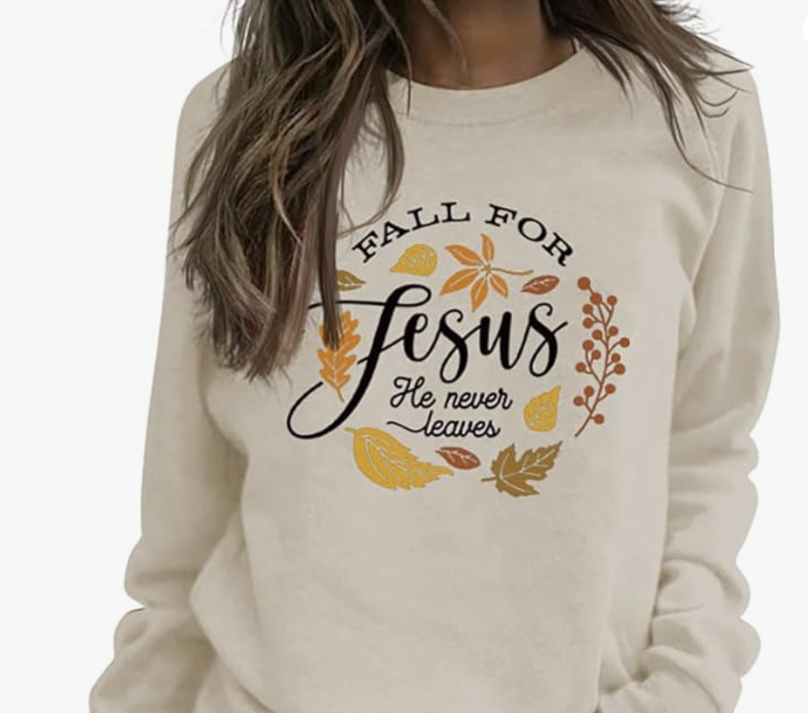 Fall for Jesus Sweater