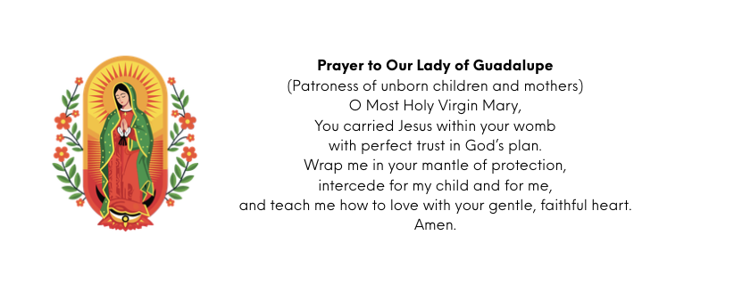 Prayer to Our Lady of Guadalupe