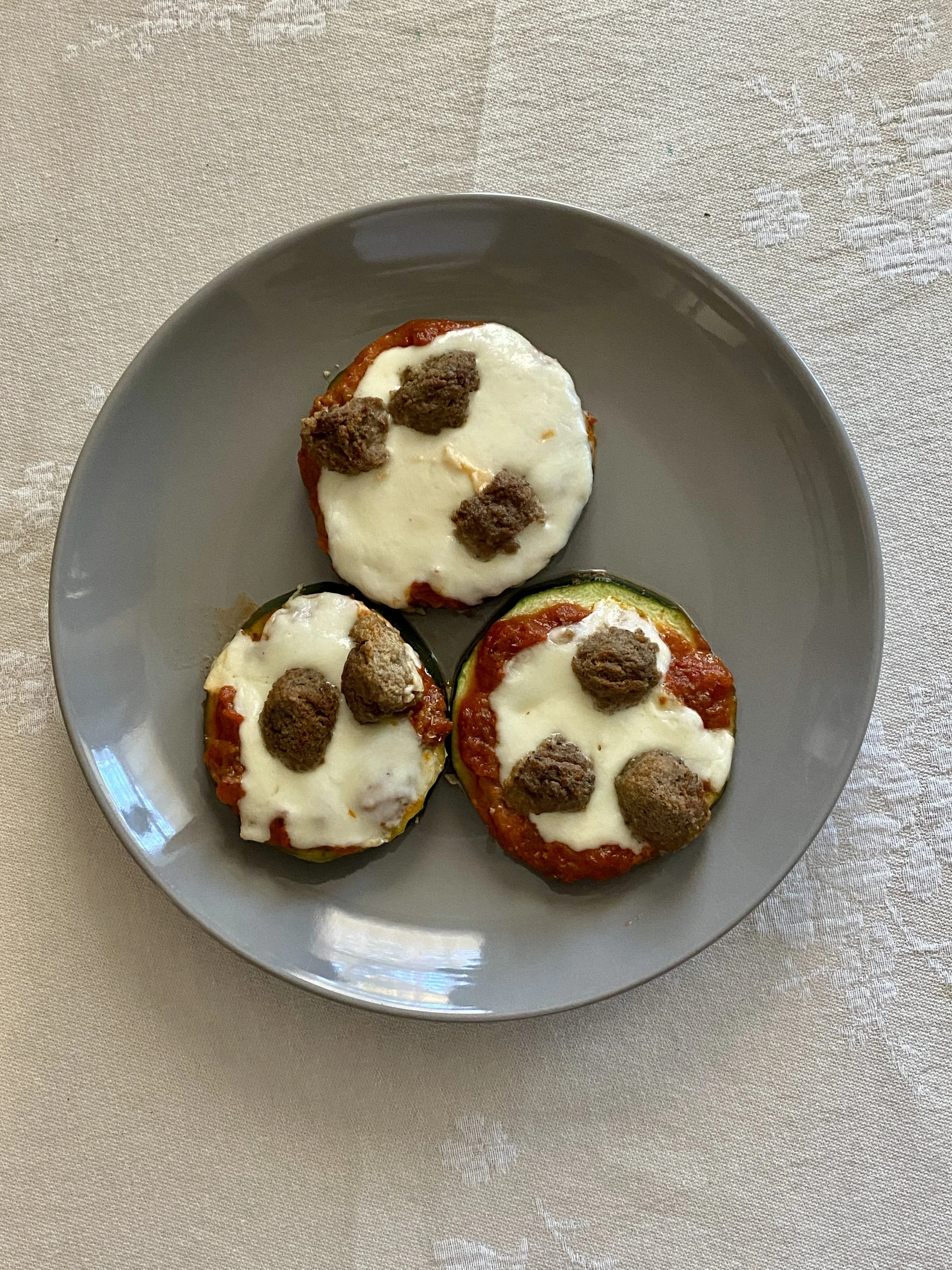 Zucchini Pizza Bites
