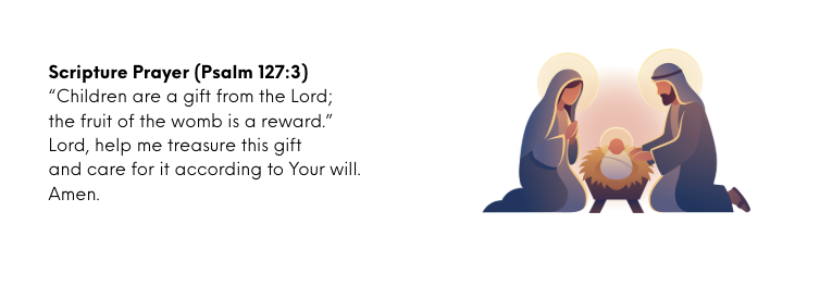 Scripture Prayer (Psalm 127:3)