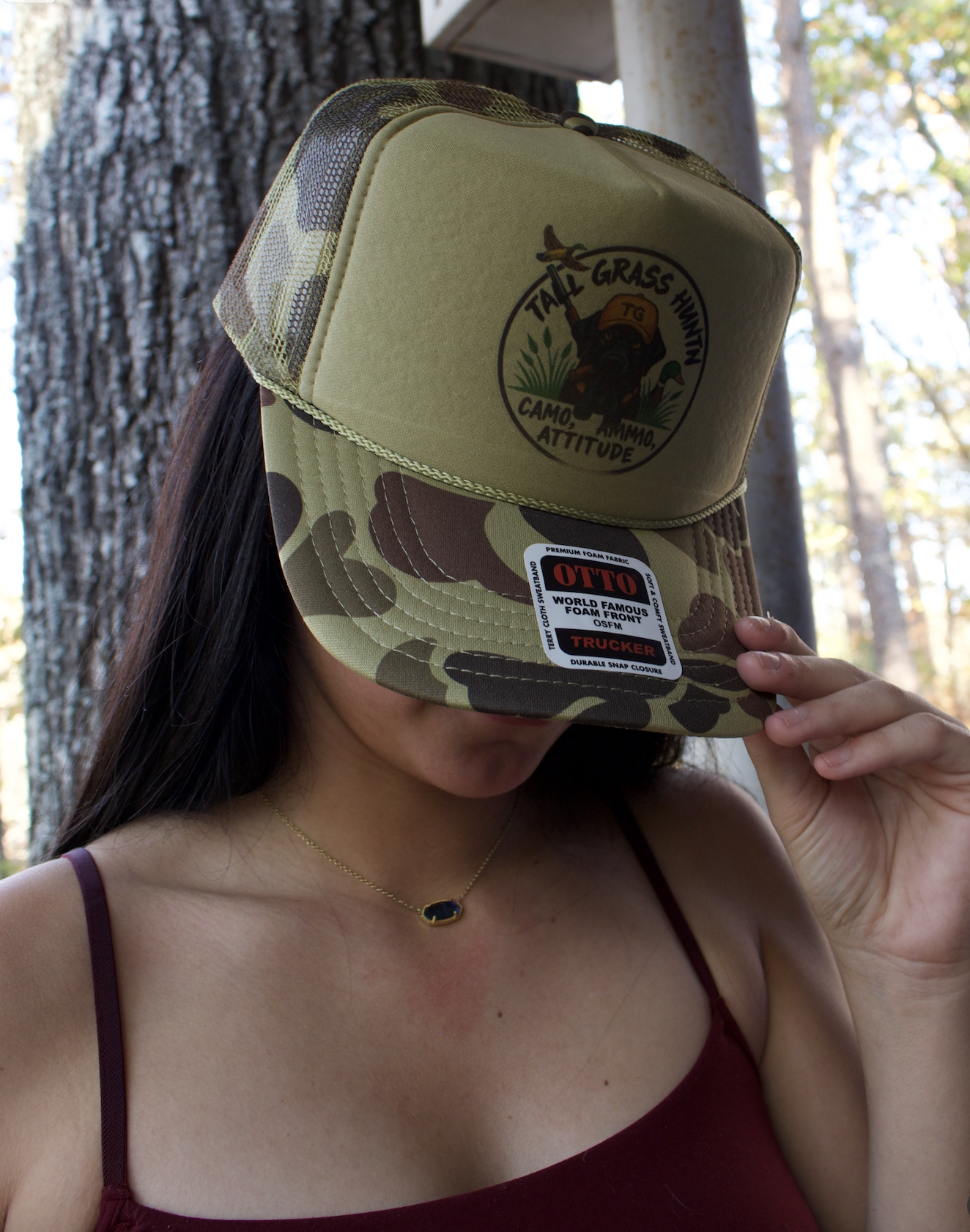 "CAMO, AMMO, ATTITUDE" EDITION HUNTN HAT