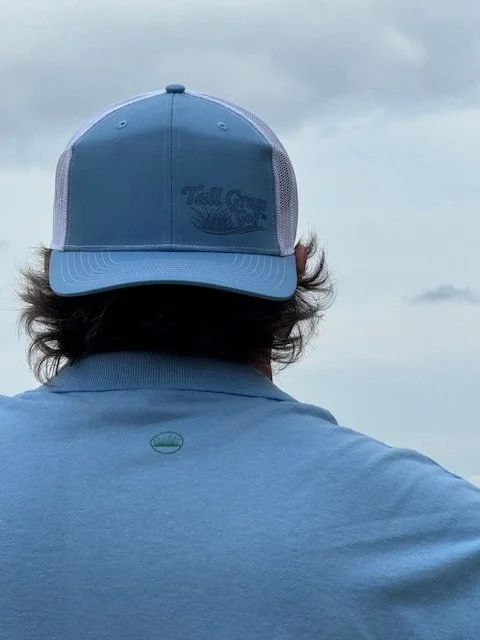 TALL GRASS BLUE EDTION GOLF HAT