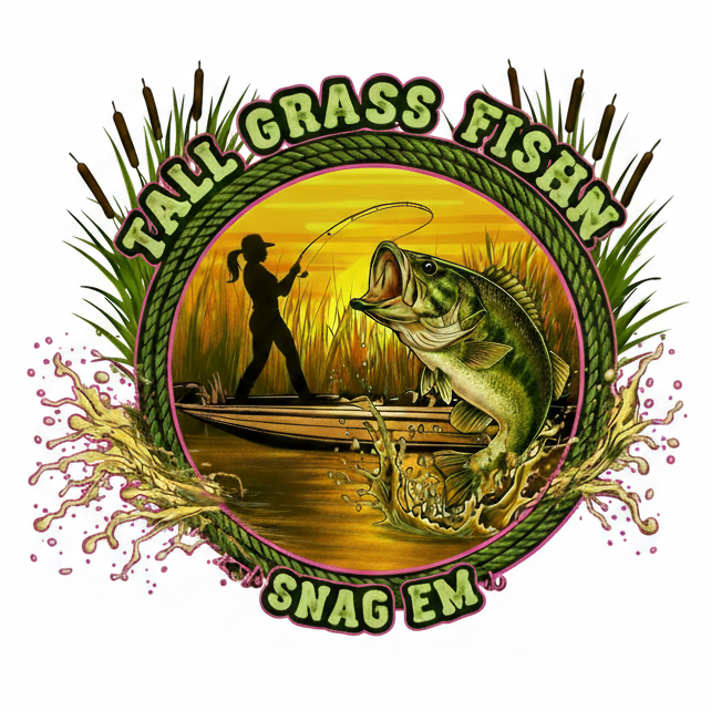Tall Grass Pink "SNAG EM' " Edition tee shirt