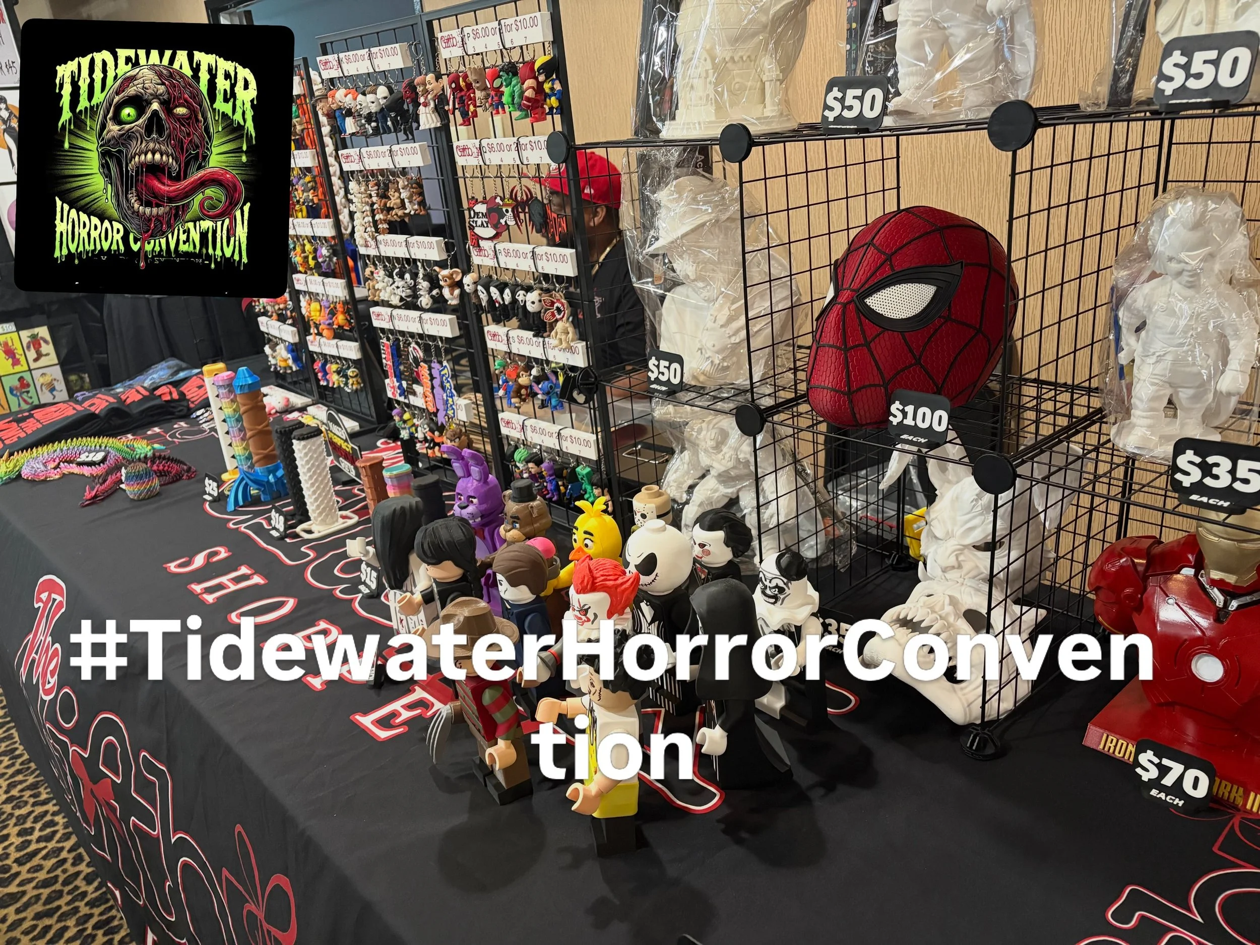 #tidewaterhorrorconvention #conventions #vendors #giftbox #giftboxshoppe