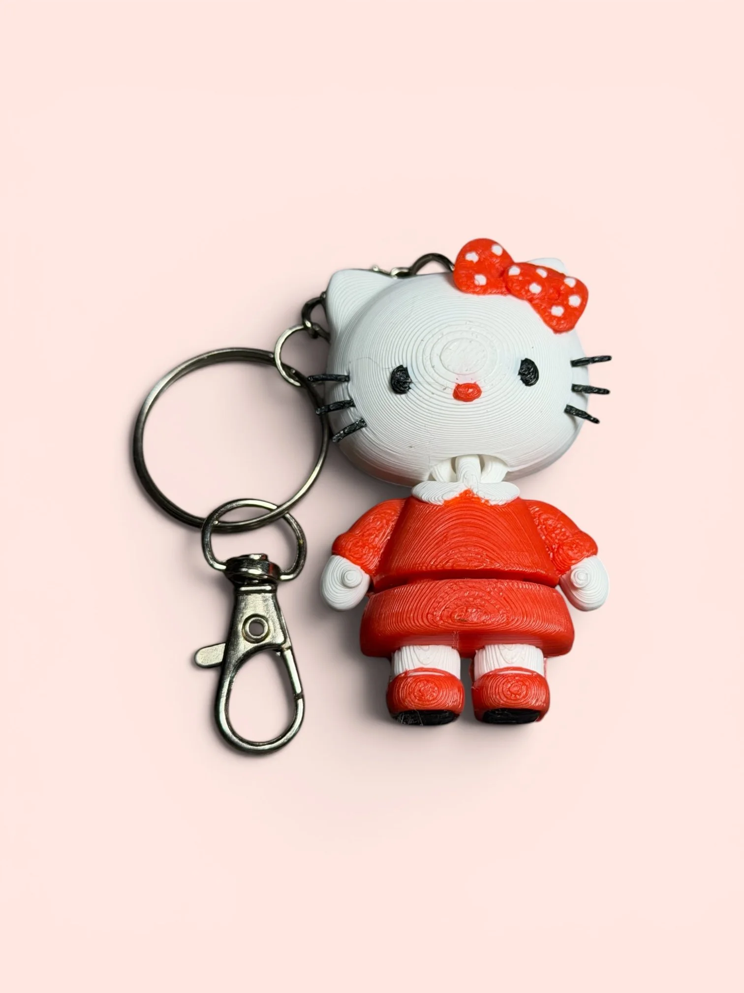 Hello Kitty Charm Keychain
