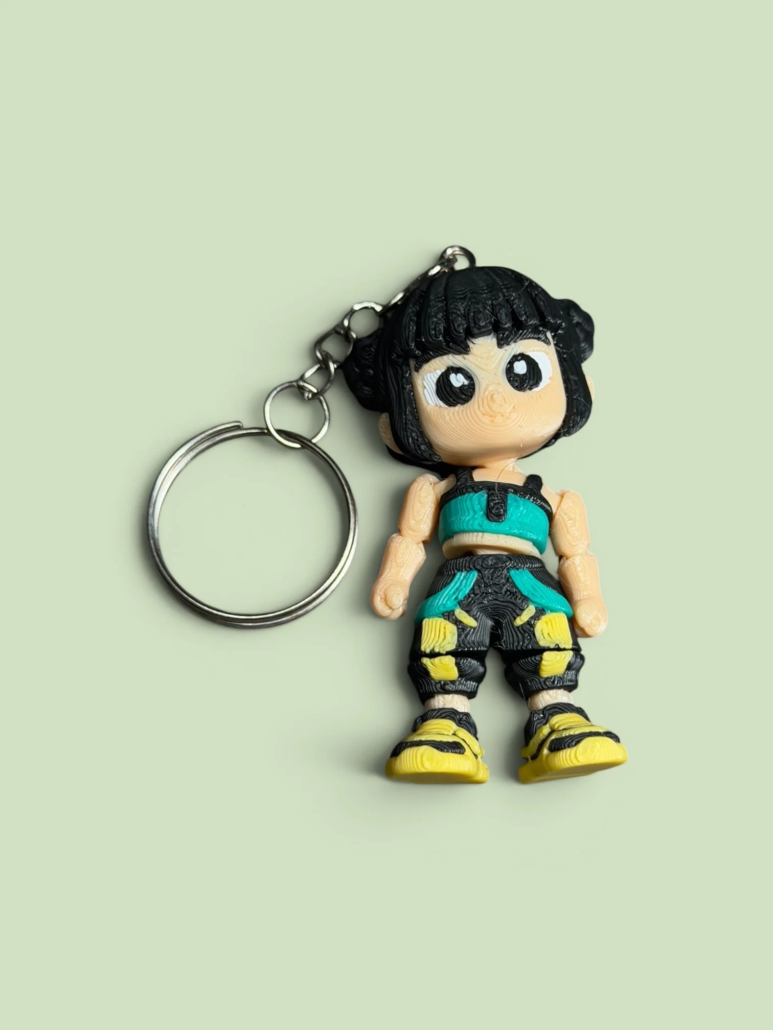 Zoey Kpop Demon Hunter Keychain
