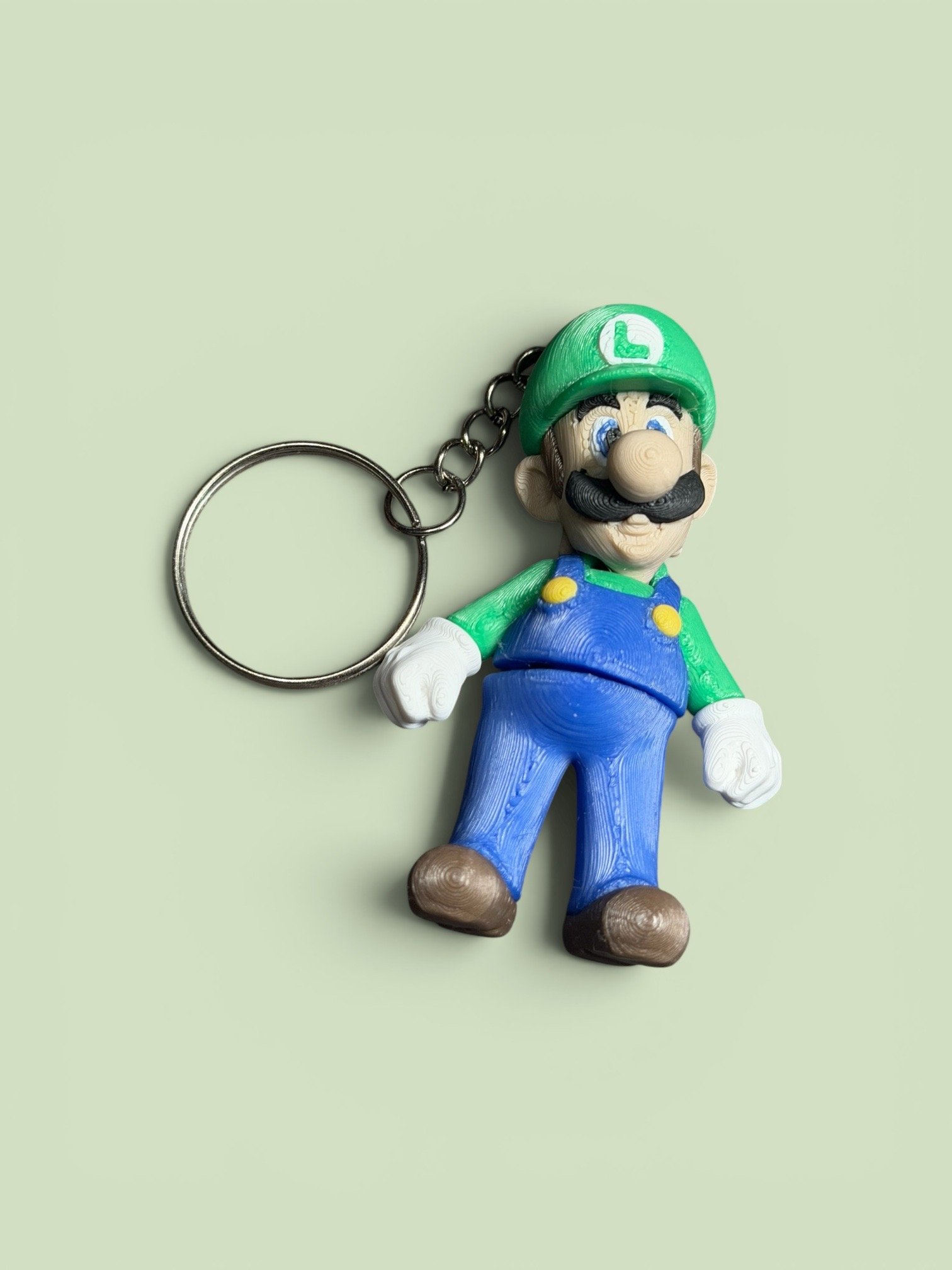 Luigi Collectible Flexi Keychain