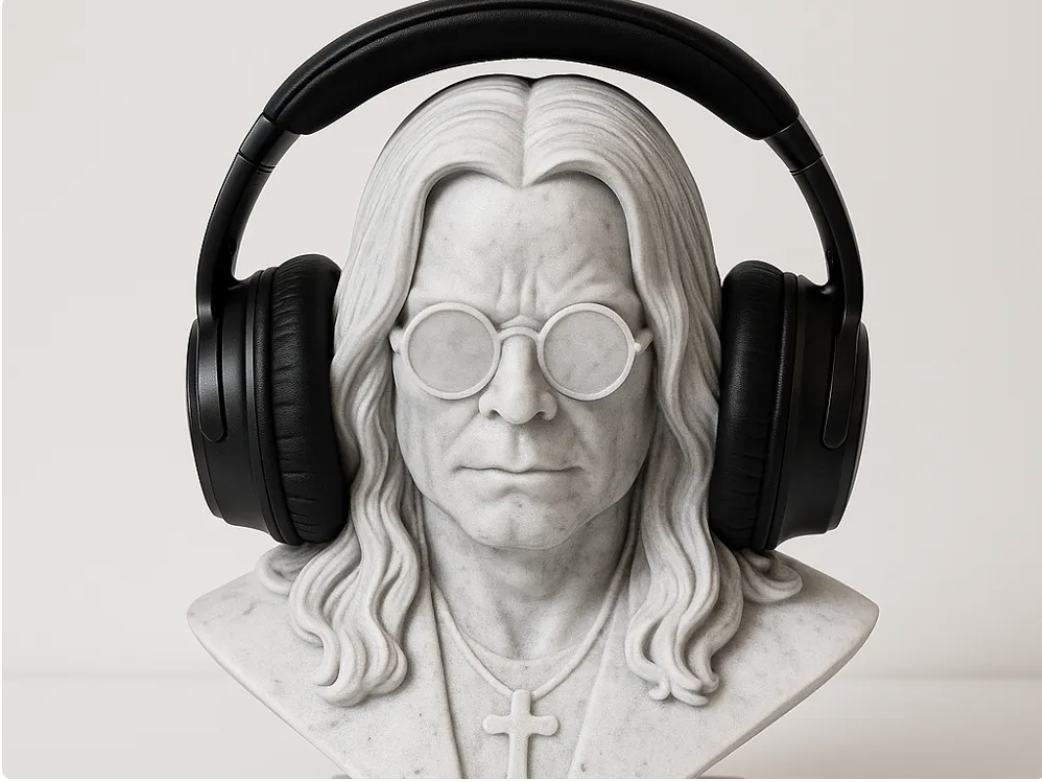 Ozzy Osbourne Headphone Stand