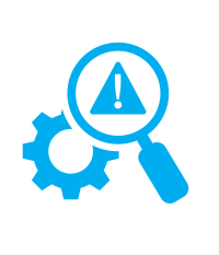 Icon for Incident Investigation & Assurance. ICAM and root cause investigations. Incident response support. Corrective action management. Internal audits and inspections. Continuous improvement programs
