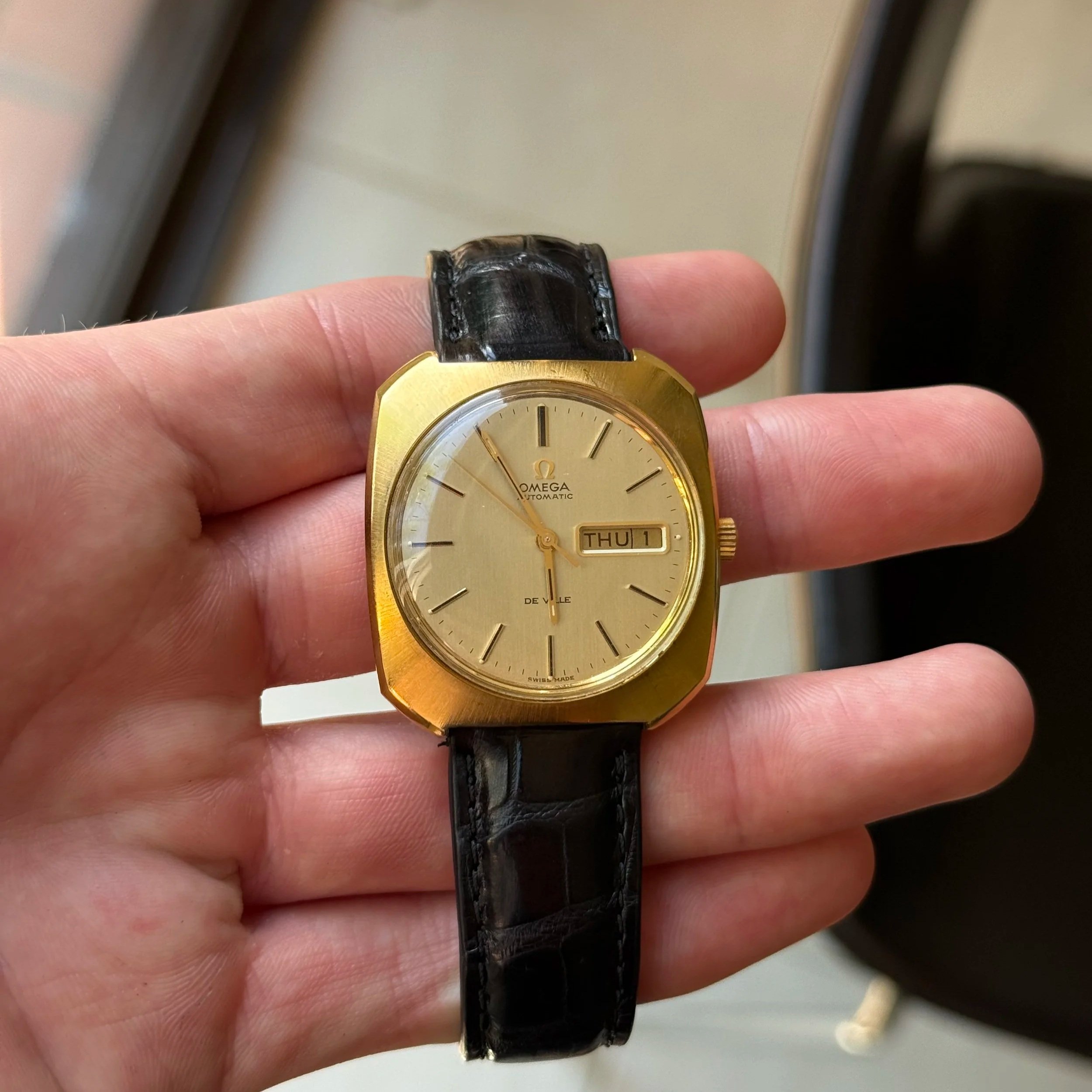 Omega De Ville TOOL 106 Gold Dial