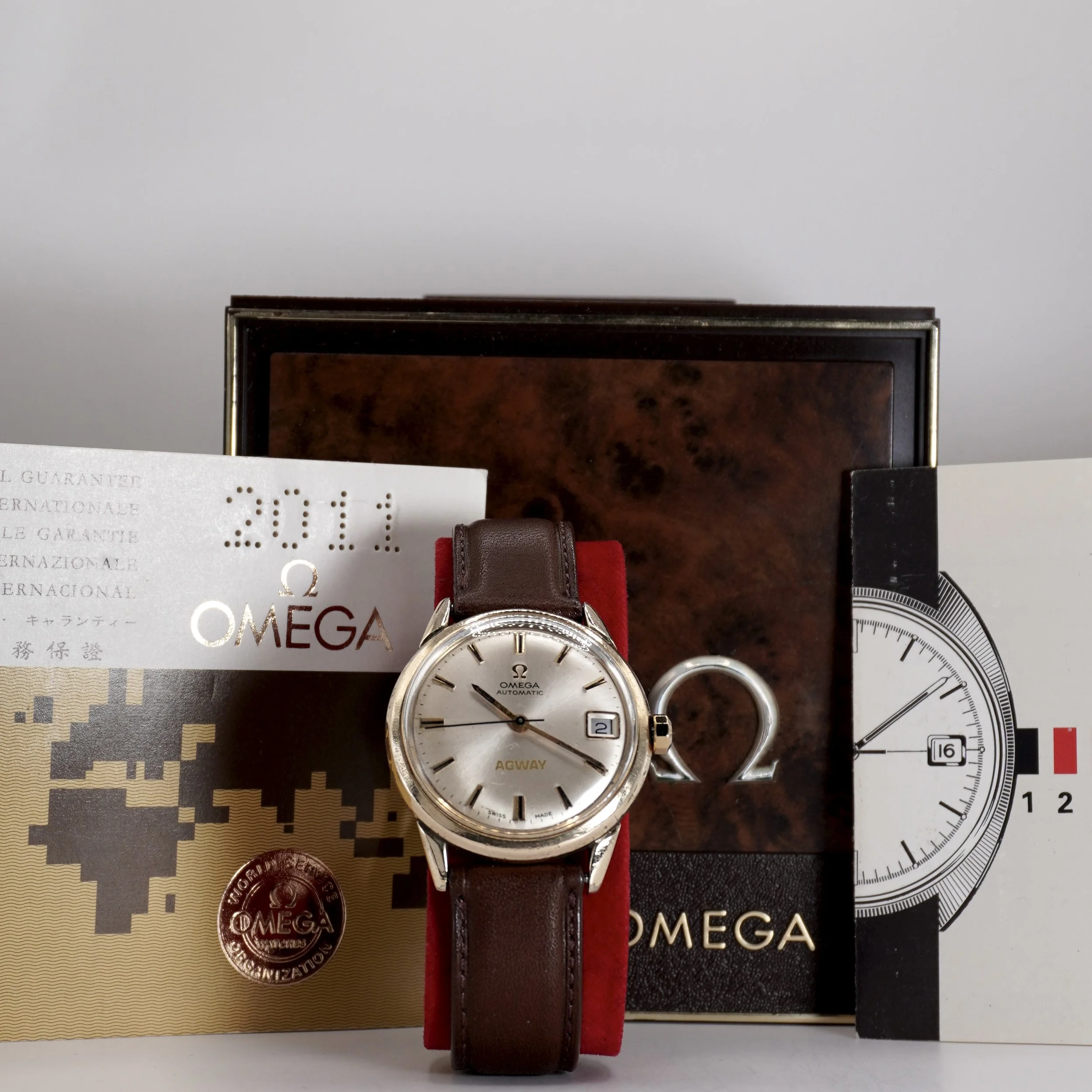 Full Set Omega Ref. 580.184 (Agway Co-Signed Dial)