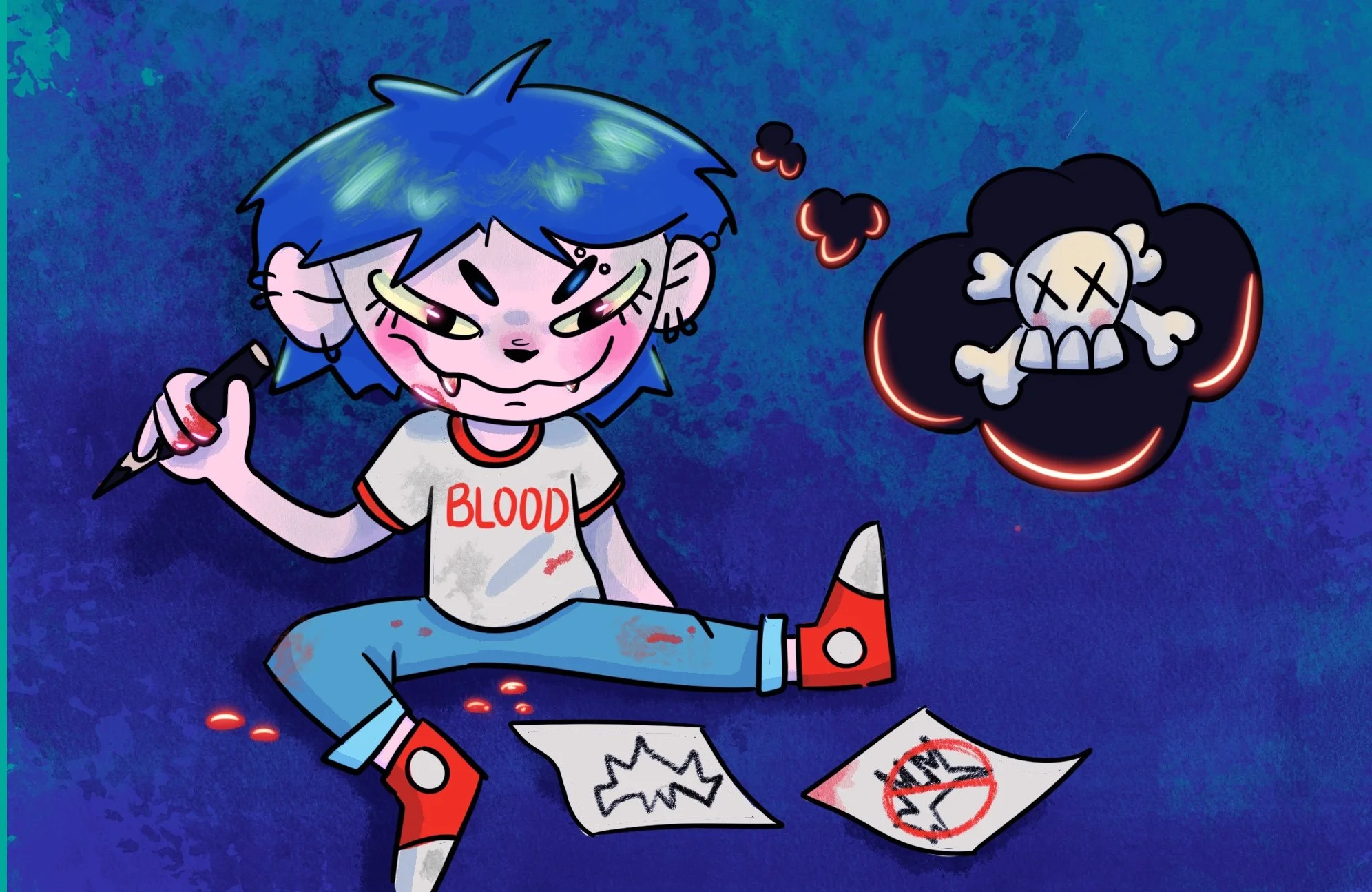 Ilustración digital,
2025