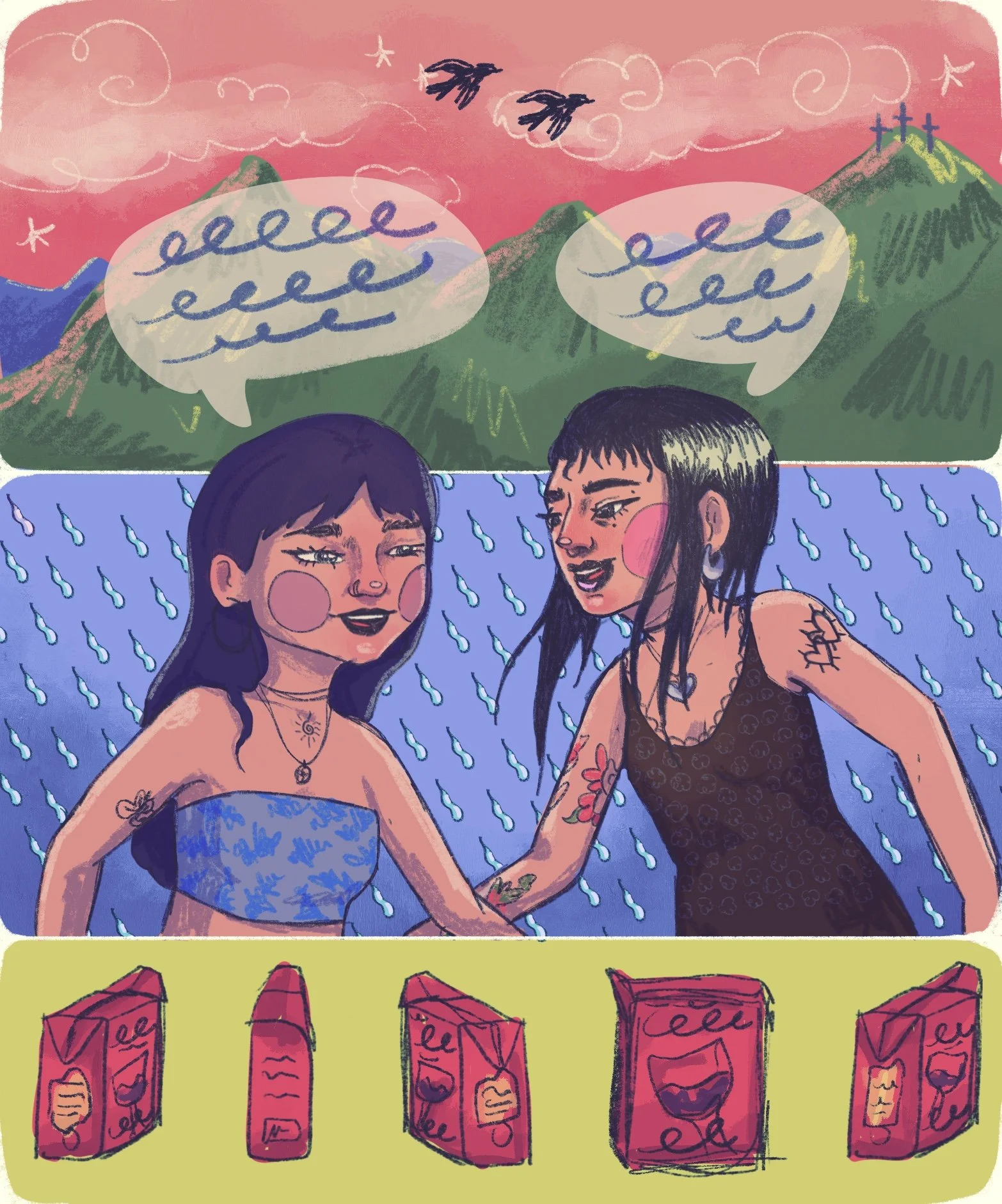 Ilustración digital,
2025