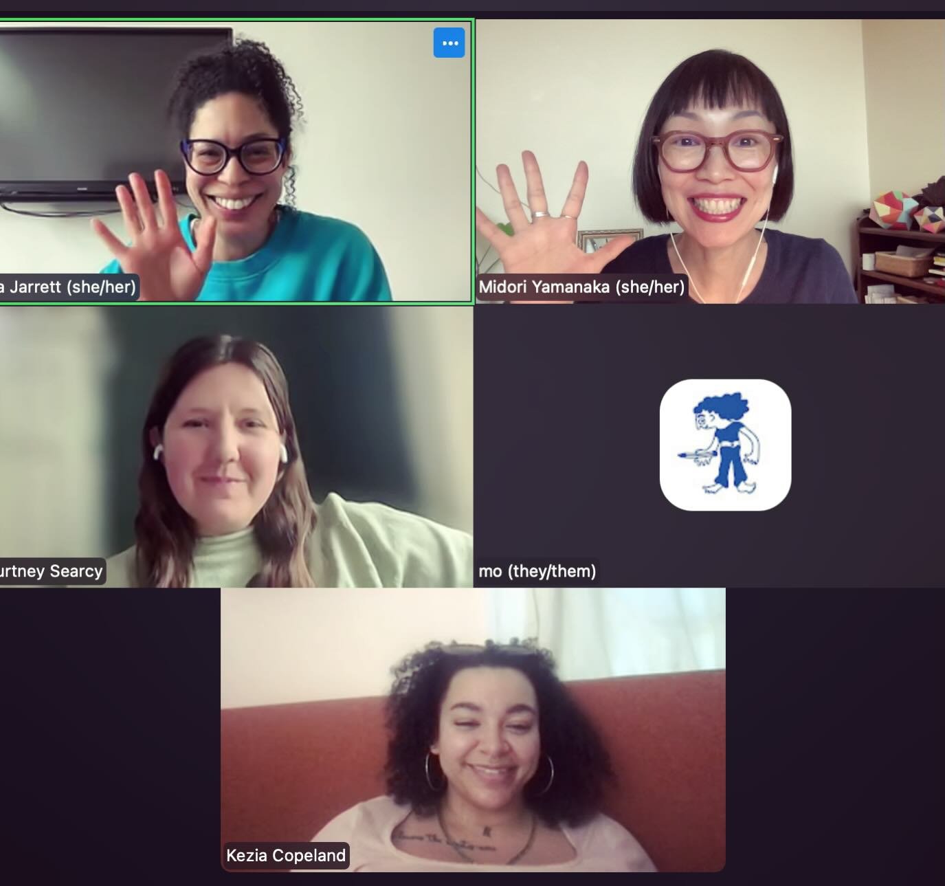 Yesterday, we hosted a casual Zoom meet-up with our incoming students! 💻✨

It was wonderful to connect and start getting to know the new faces joining our MFA Art + Social Practice program. We are so excited to have you all with us. Welcome to the c