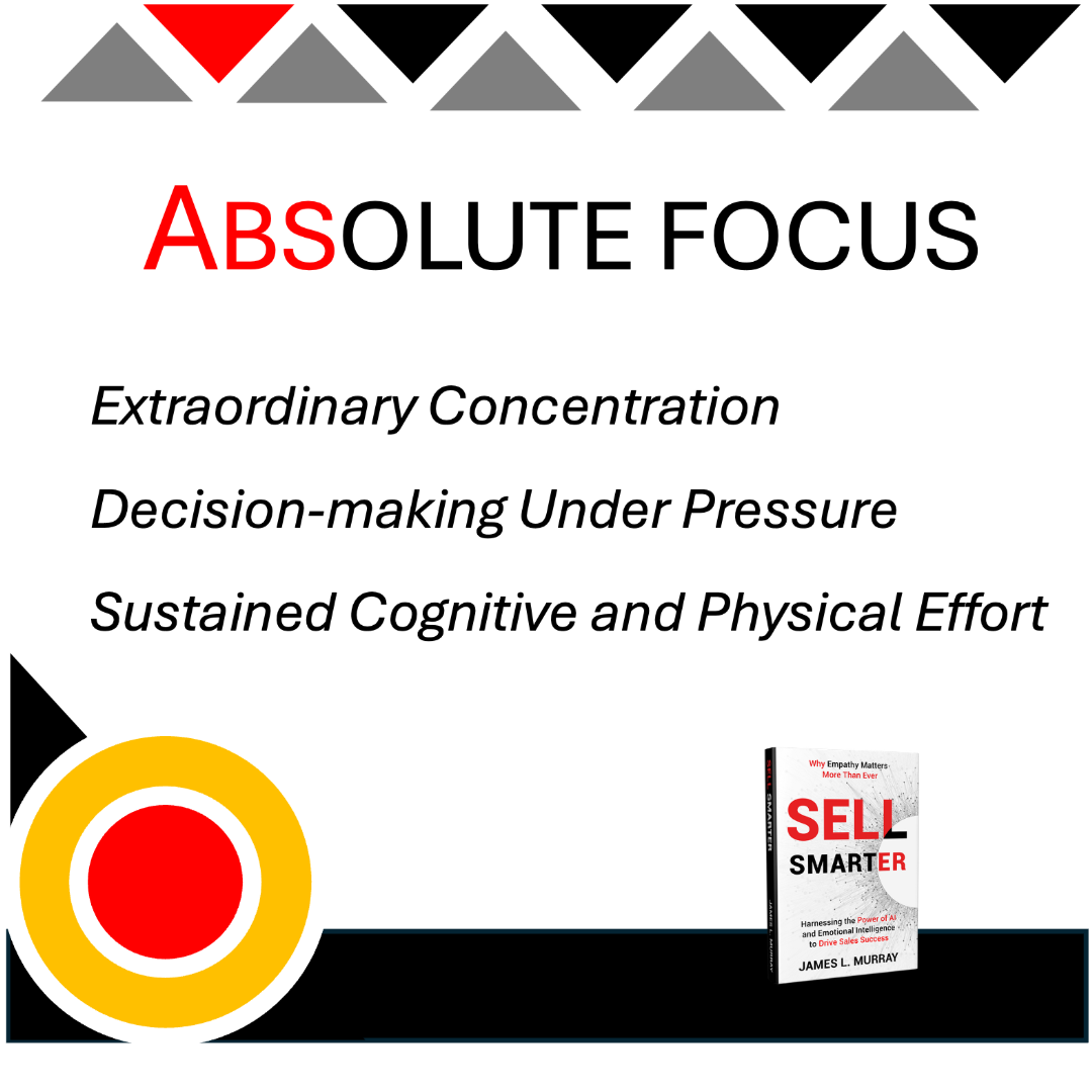 Absolute Focus Like an F1 Driver