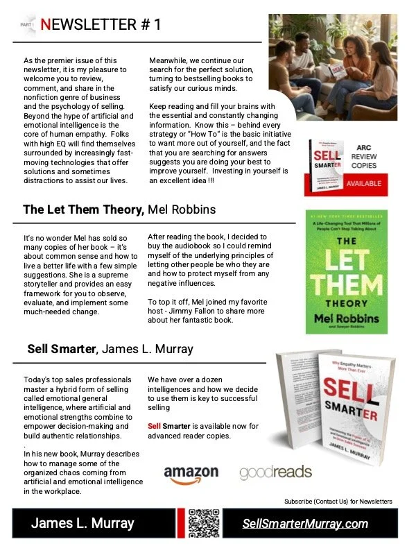 Newsletter #1 - Leverage Your Emotional General Intelligences 