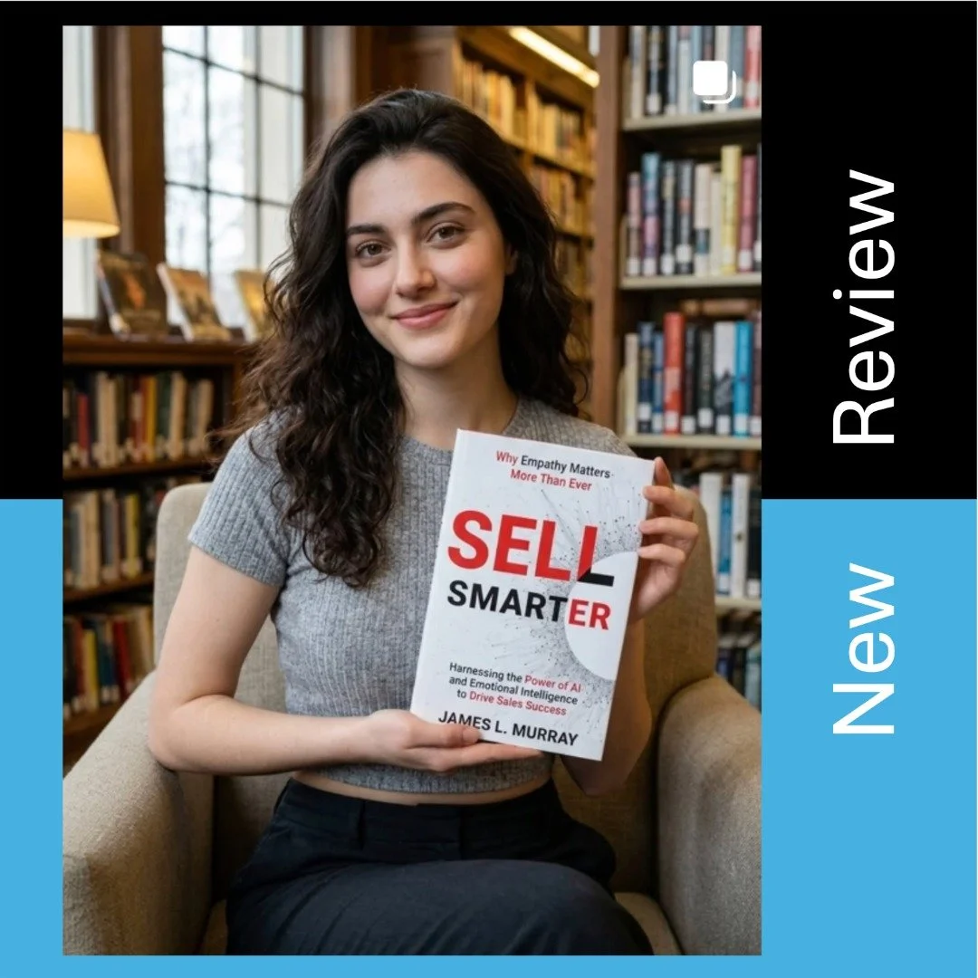 #bookstagram #sellsmartermurray #artificialintelligence #emotionalintelligence #empathymatters #sales #empathy #selling