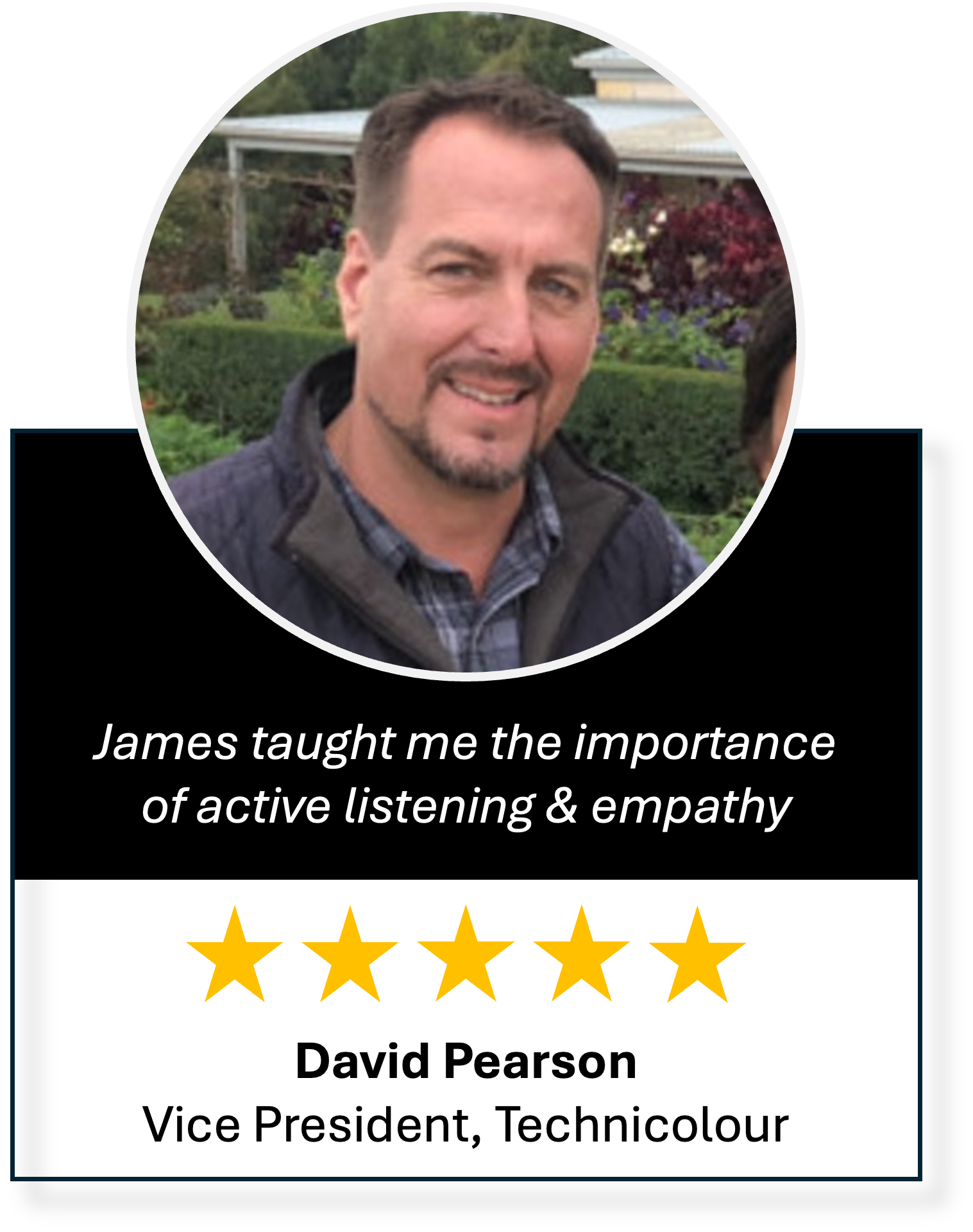 5 star review by David