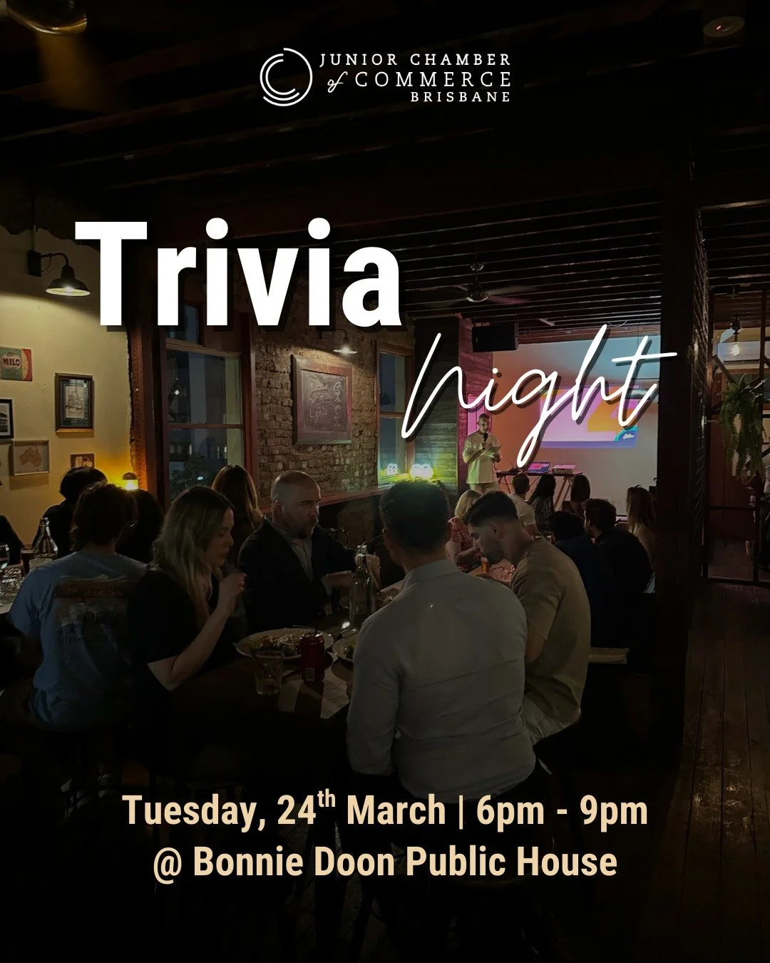 7 DAYS TO GO TILL OUR TRIVIA NIGHT!

This time, skip the formal networking and come hang out instead! Join us for a relaxed social night filled with trivia, great food, and even better company. Think less pressure, more laughs, and genuine connection